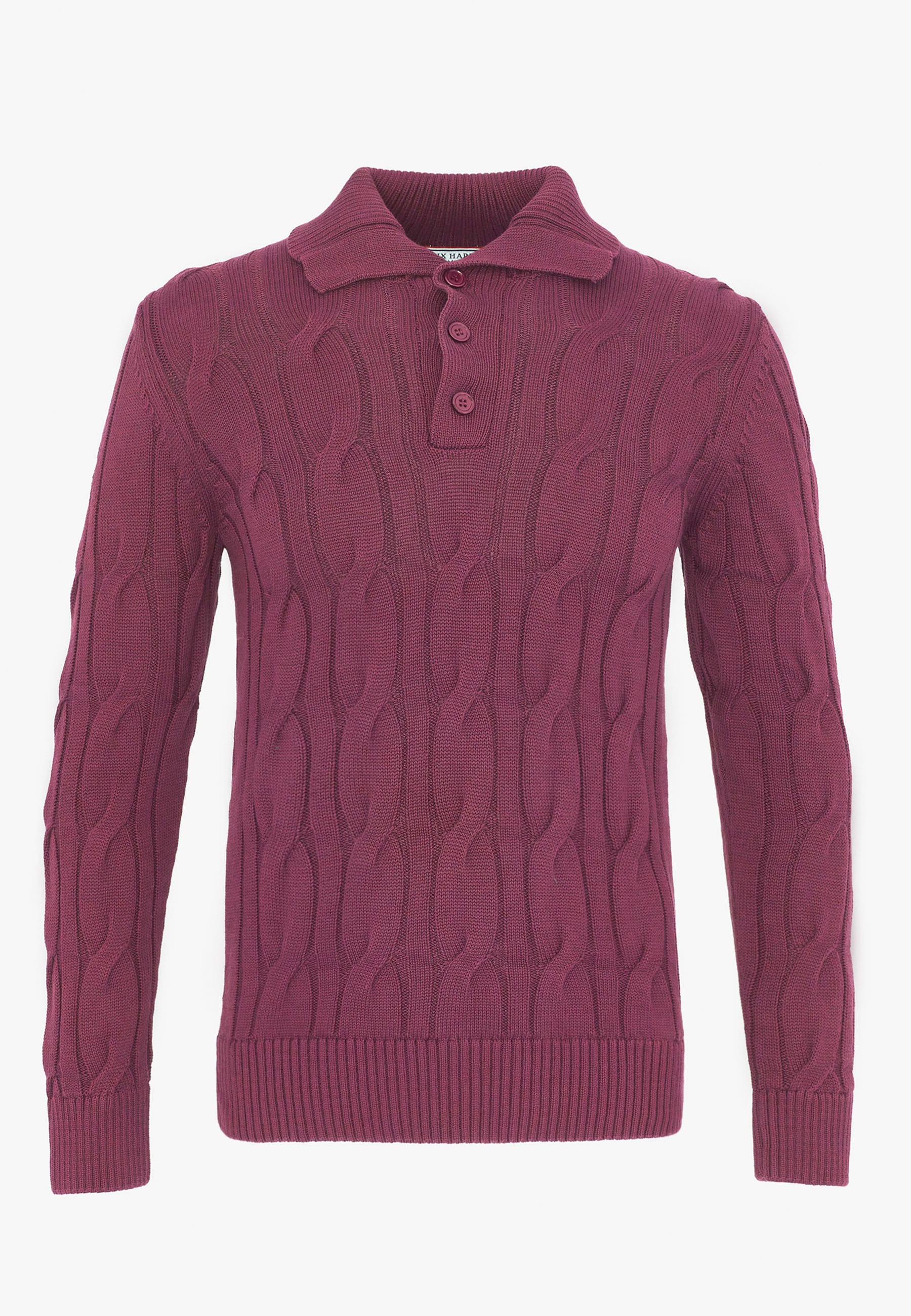 Felix Hardy "Pullover mit Polo-Kragen"