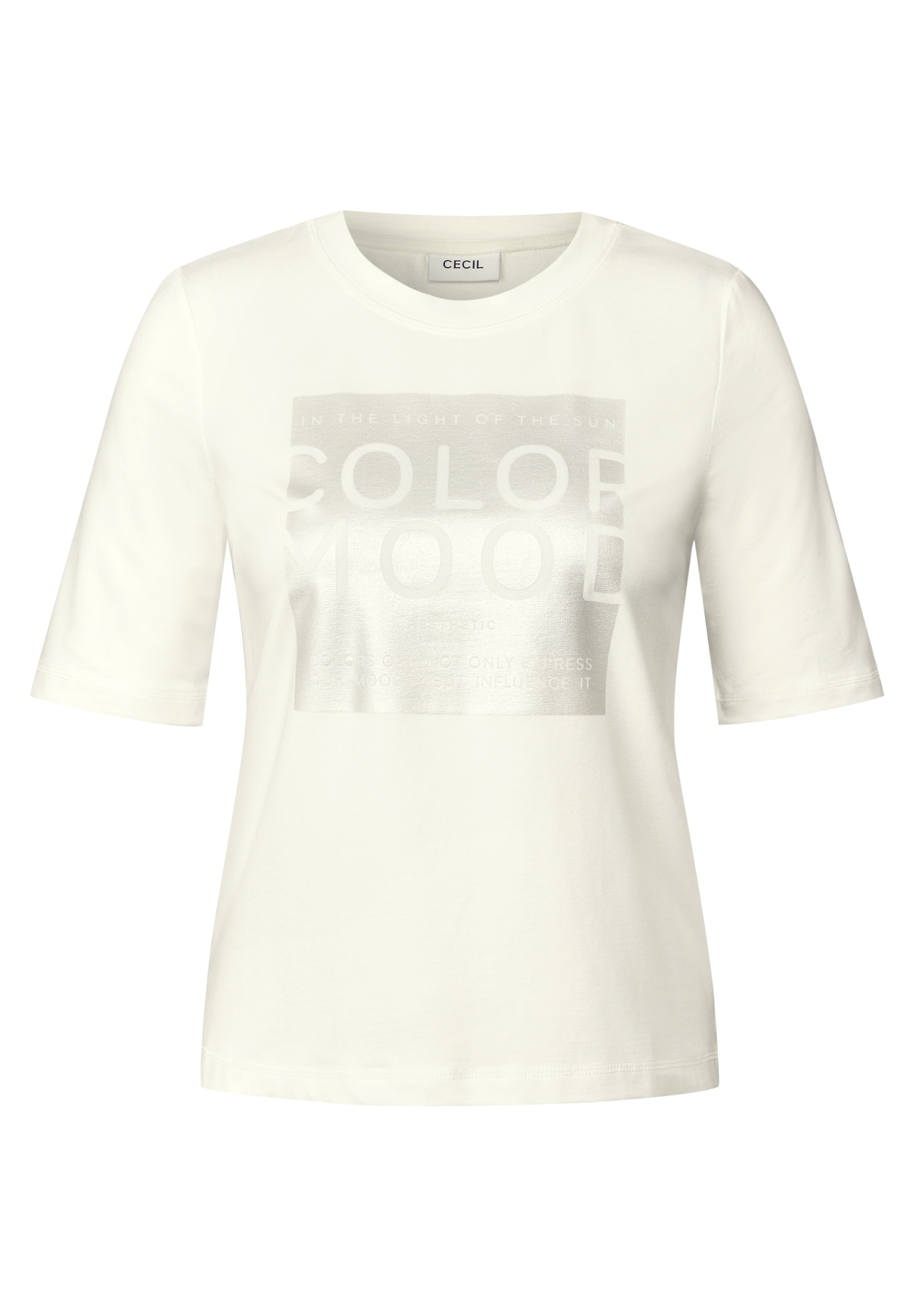 Cecil T-Shirt, mit Folienprint
