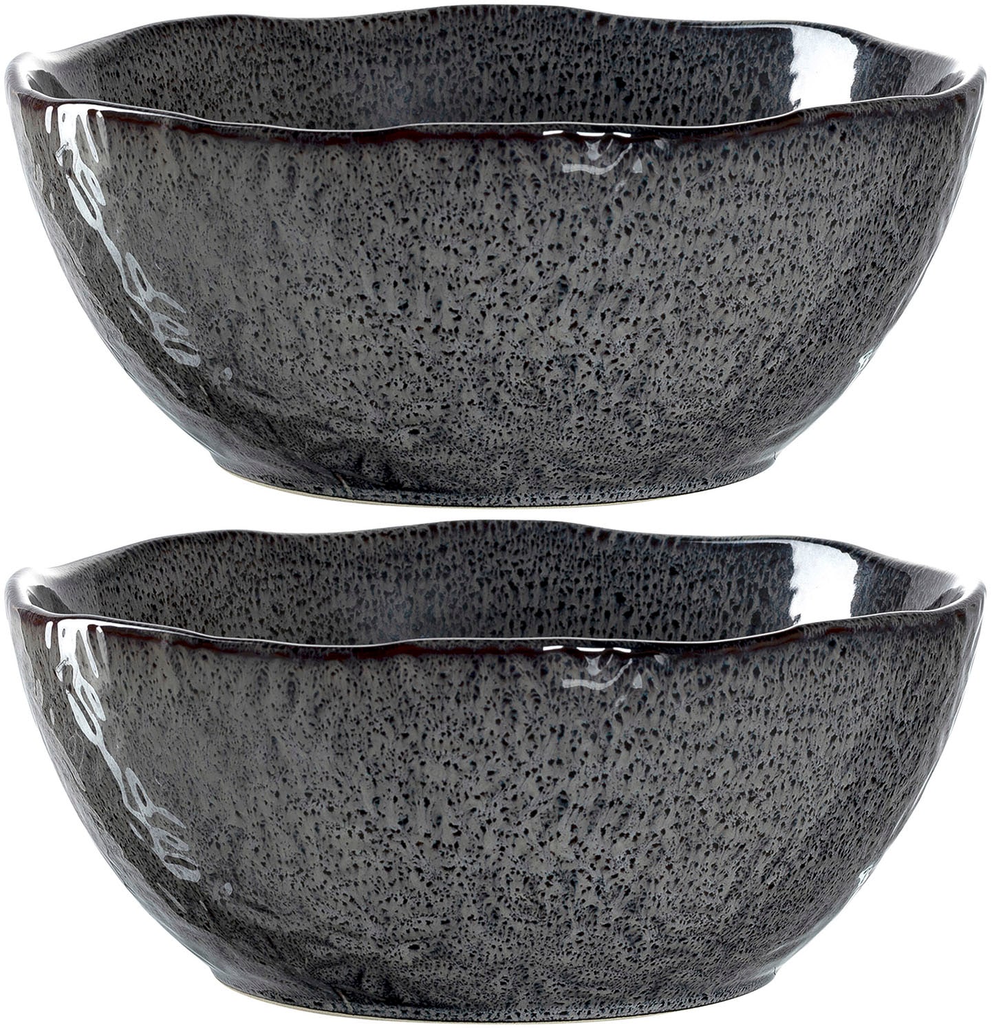 LEONARDO Schale "MATERA" 2 Stk. aus Keramik Ø 23,5 cm günstig online kaufen