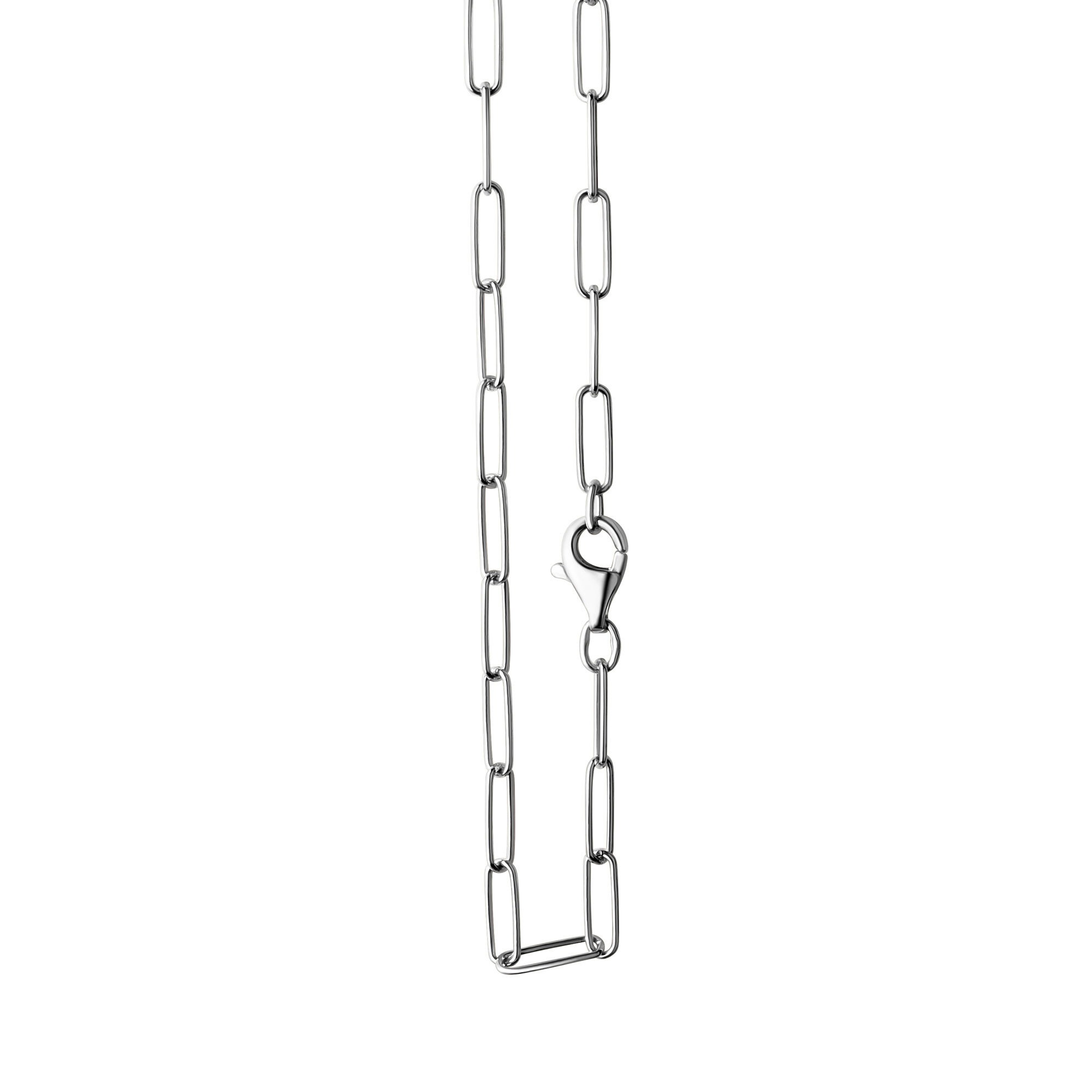 Vivance Chaîne Mailles Argent 925 Blanc 60 cm 2