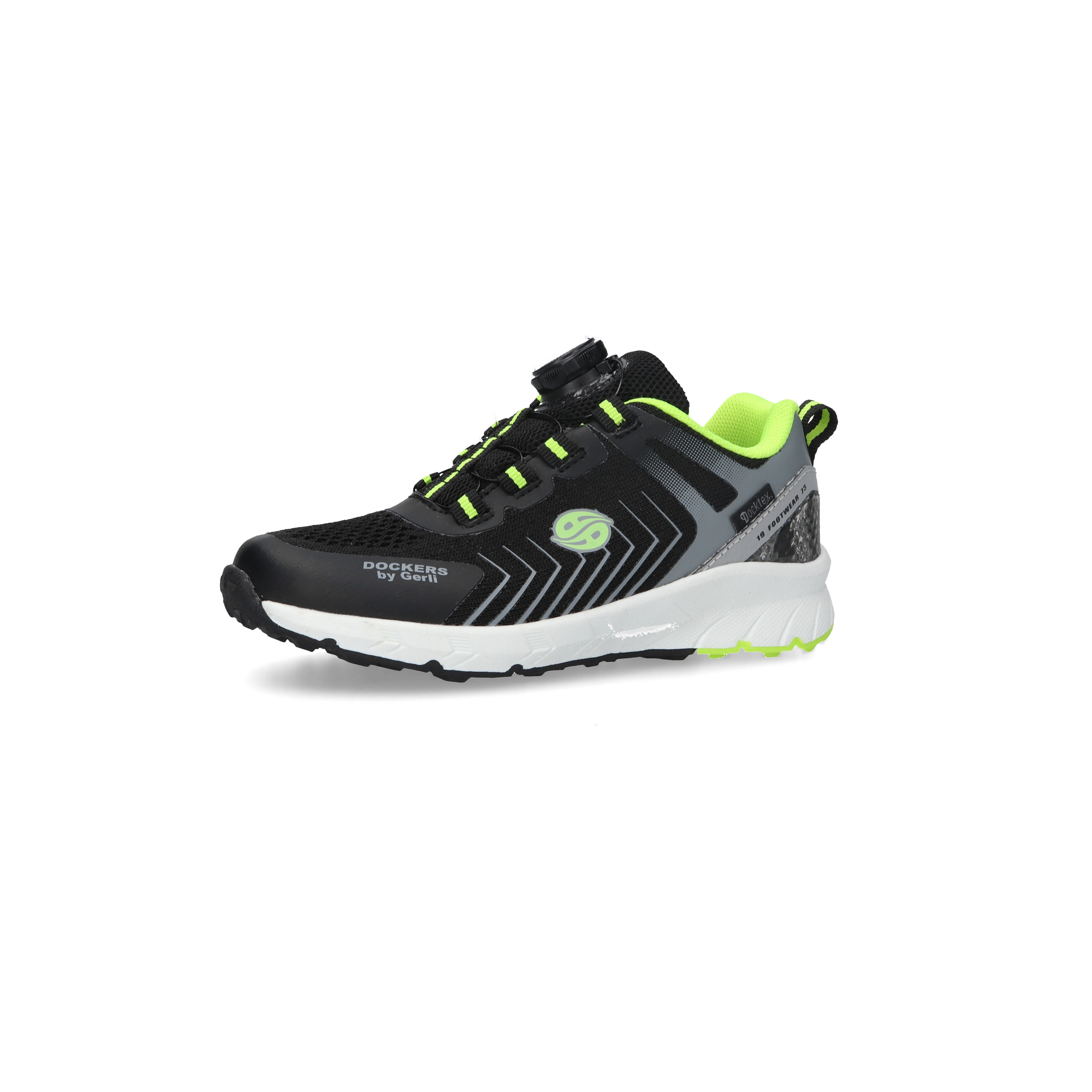 Dockers by Gerli Sneaker Freizeitschuh, Sportsneaker mit Drehverschluss, Leichtgewicht