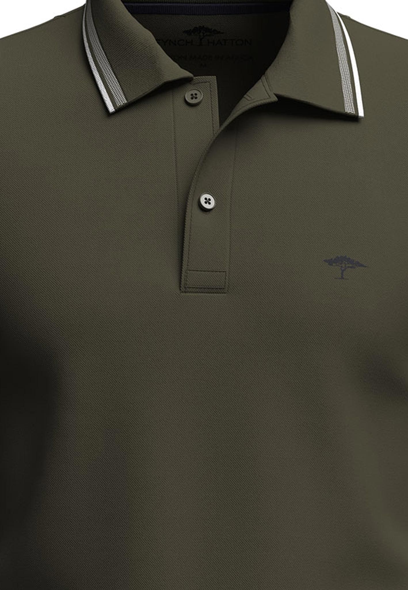 Thumbnail - FYNCH-HATTON Poloshirt, mit Logostickerei