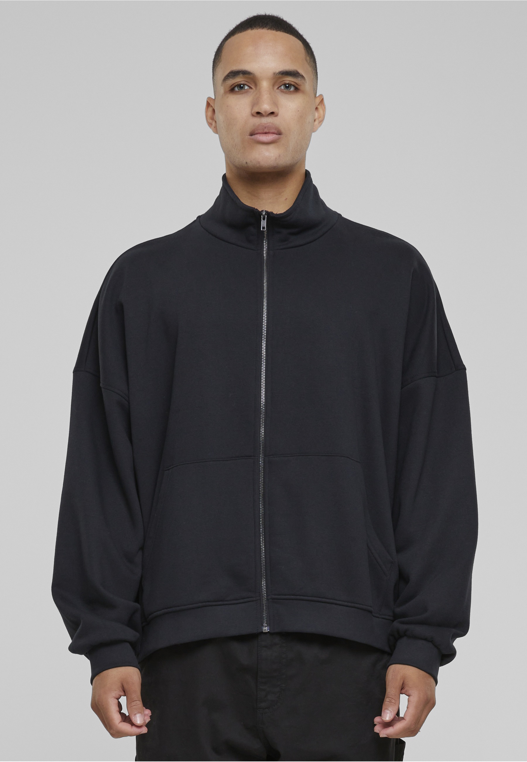 URBAN CLASSICS Allwetterjacke »Urban Classics Herren 90‘s Track Jacket« 1 Stk. tlg. ohne Kapuze