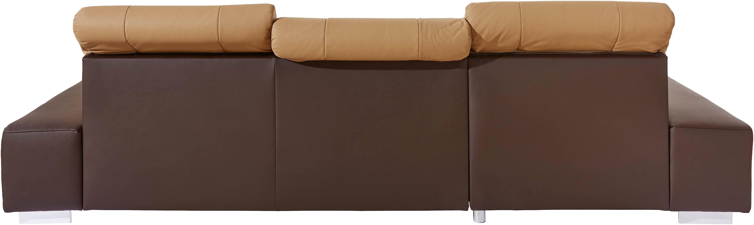 sit&more Ecksofa »Palomino L-Form«, wahlweise XL oder XXL und mit Bettfunktion