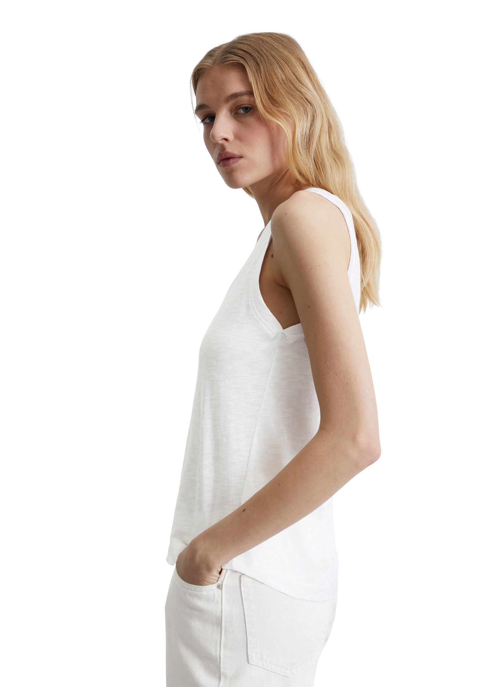 Marc OPolo T-Shirt "aus Organic Cotton Slub Jersey" günstig online kaufen