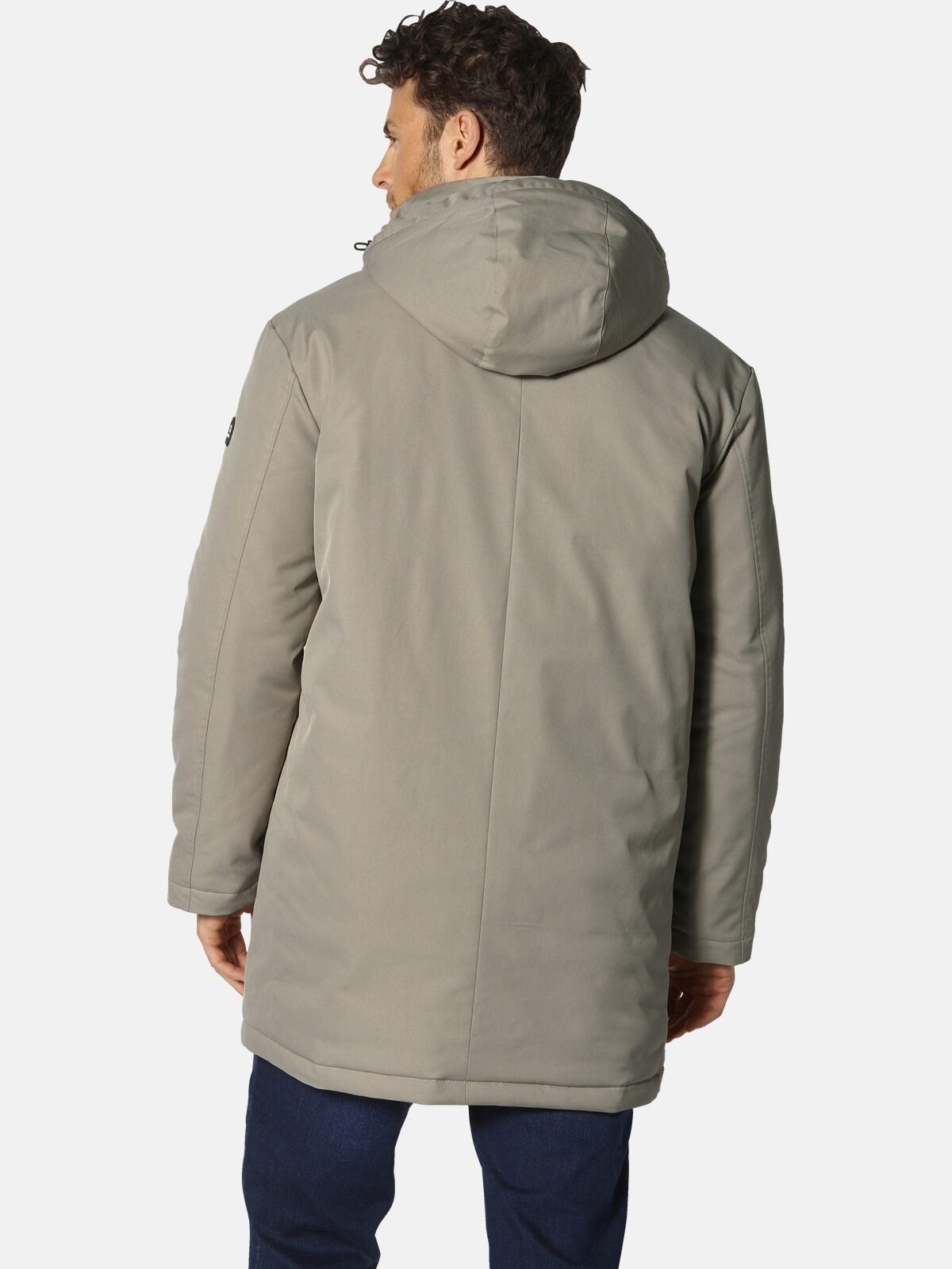 Parka BABISTA "Parka MARSETULLI", Herren, Gr. 24, beige, Obermaterial: 100% Polyester COOLMAX PES(Coolmax)., Jacken Parka 3