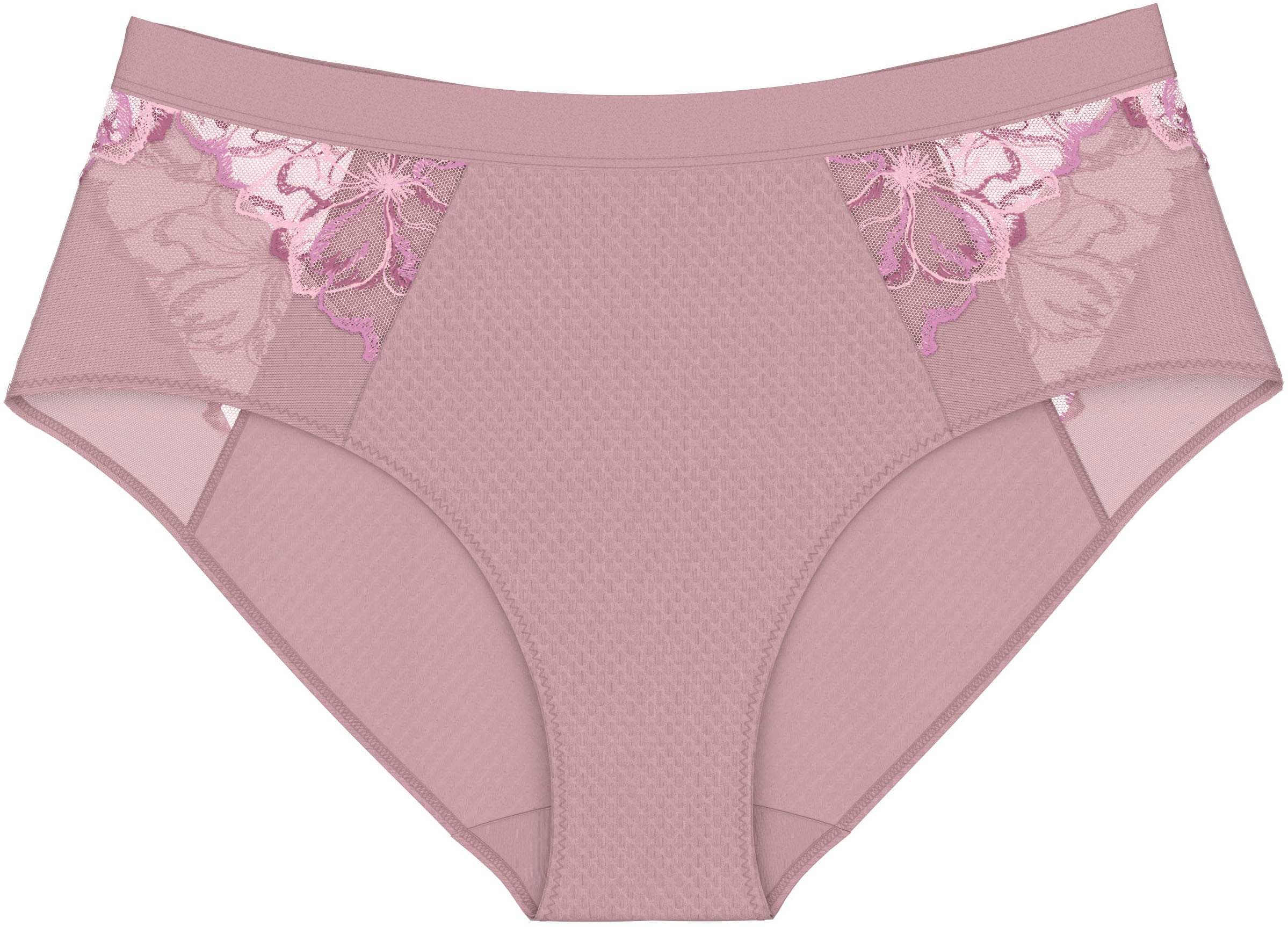 Triumph Maxislip »Wild Azalea Florale«, aus Jacquard mit Stickerei, formend, weich, komfortabel