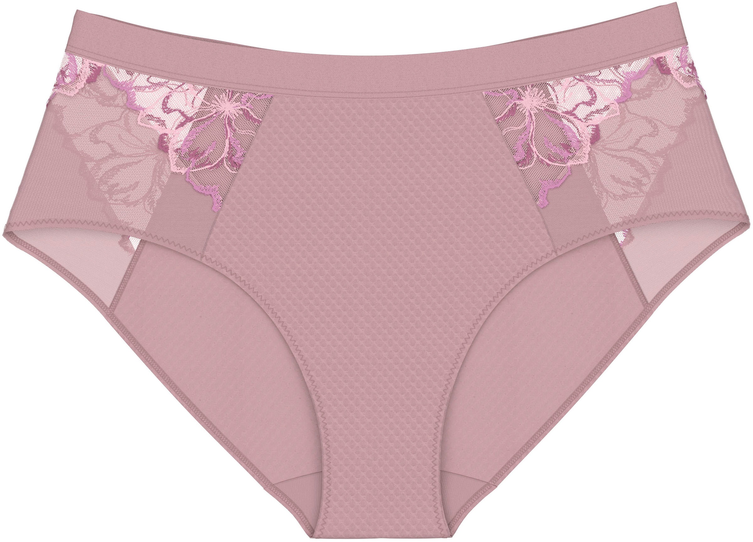 Triumph Maxislip "Wild Azalea Florale" 3Rtig, Spitze, hochgeschnitten, Sati günstig online kaufen