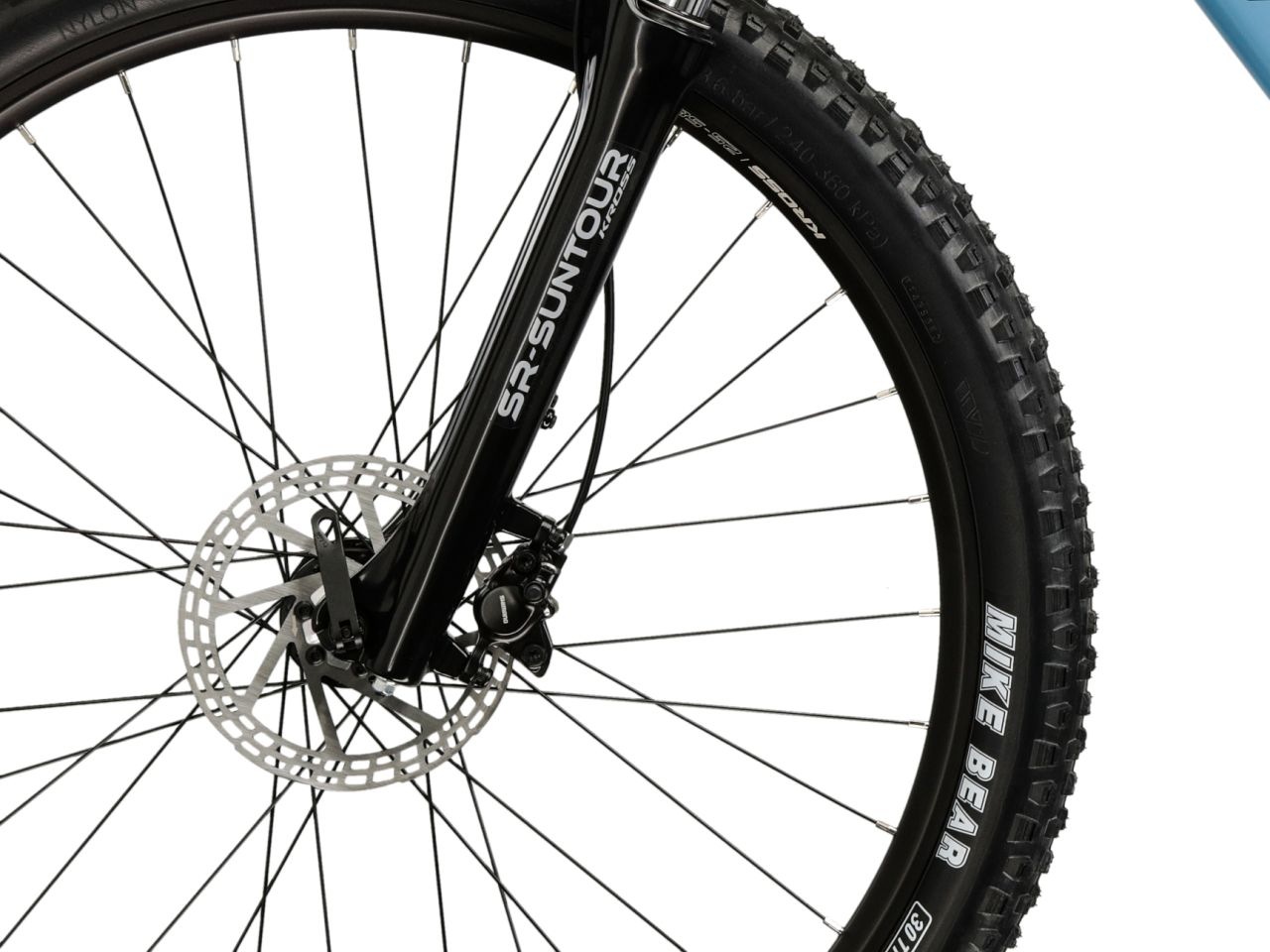 Kross Mountainbike »KROSS Mountainbike Hardtail 27,5" Hexagon 4.0 blau 16 Gänge« 16 Gang Shimano ACERA M3020 Schaltwerk Kettenschaltung