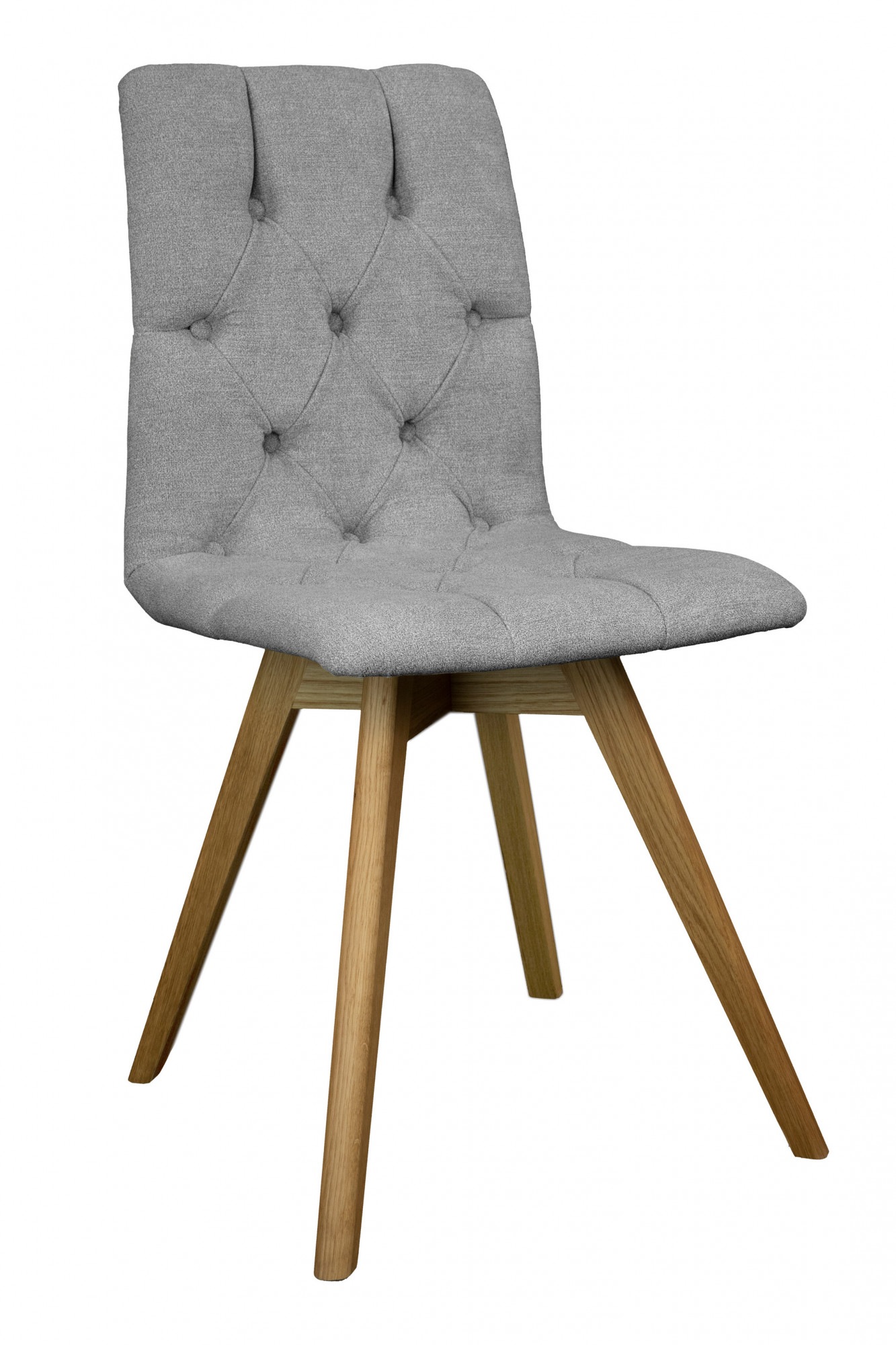 Thumbnail - andas Esszimmerstuhl "Rania" (Set) 2 Stk.Massivholzgestell, mit Knopfheftung