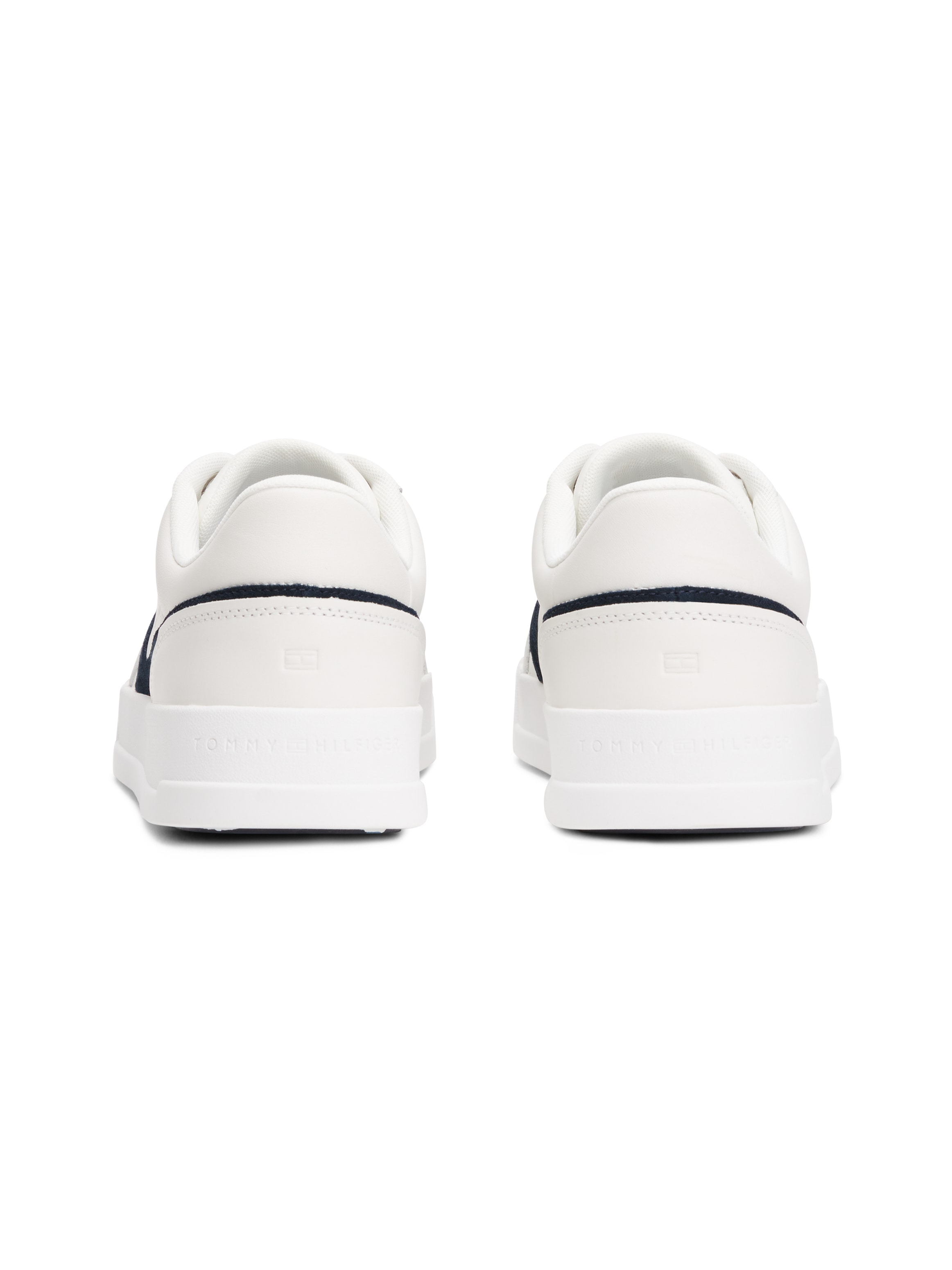 Tommy Hilfiger Sneaker »TH COURT CRAFT LTH«, Freizeitschuh, Halbschuh, Schnürer im Kontrastlook