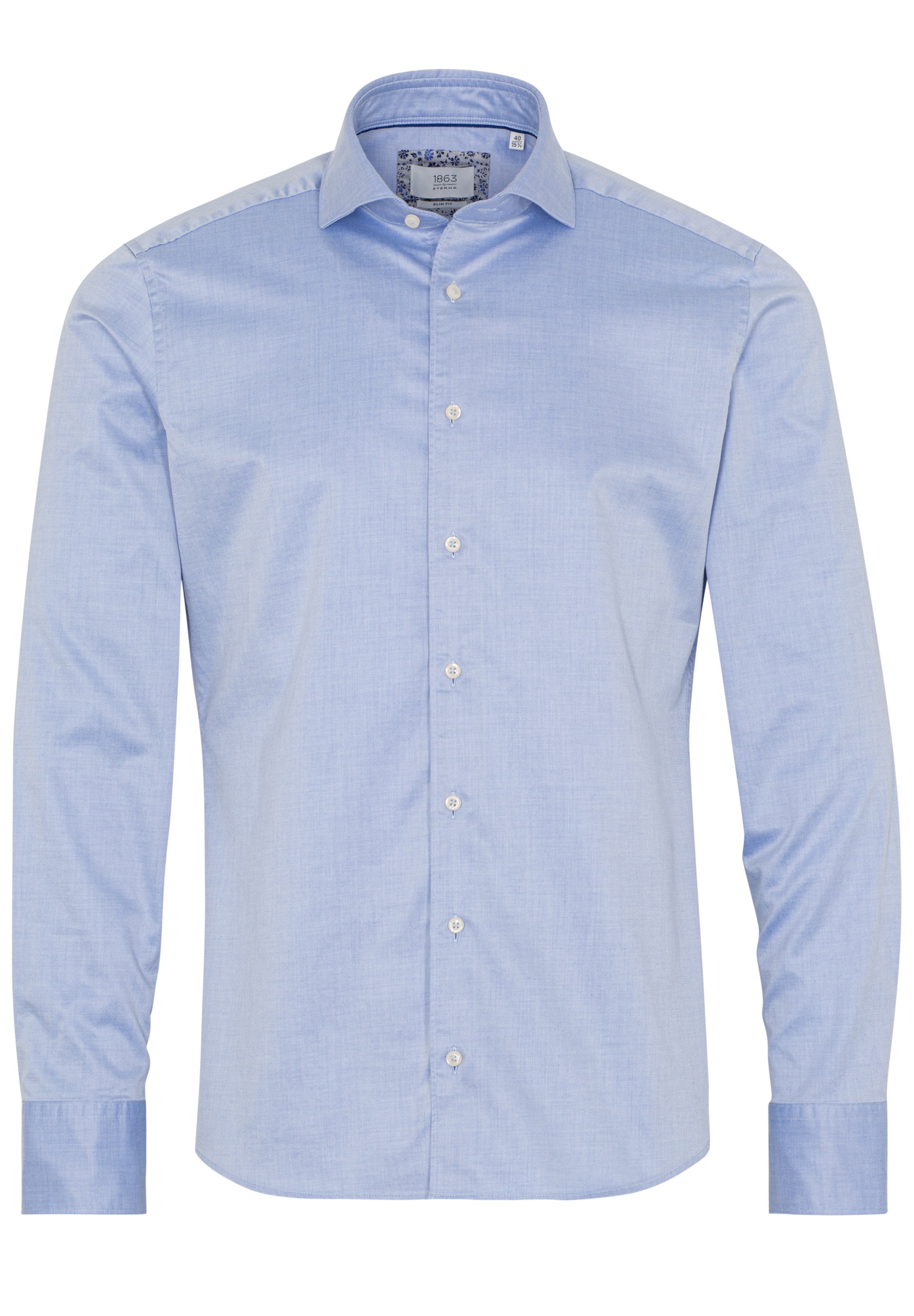 Eterna Langarmhemd »SLIM FIT« EASY IRON (bügelleicht)