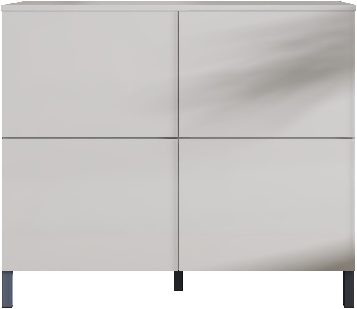 Thumbnail - borchardt Möbel Kommode "Haama" Drucköffner (Push-To-Open), höhenverstellbarer Einlegeboden