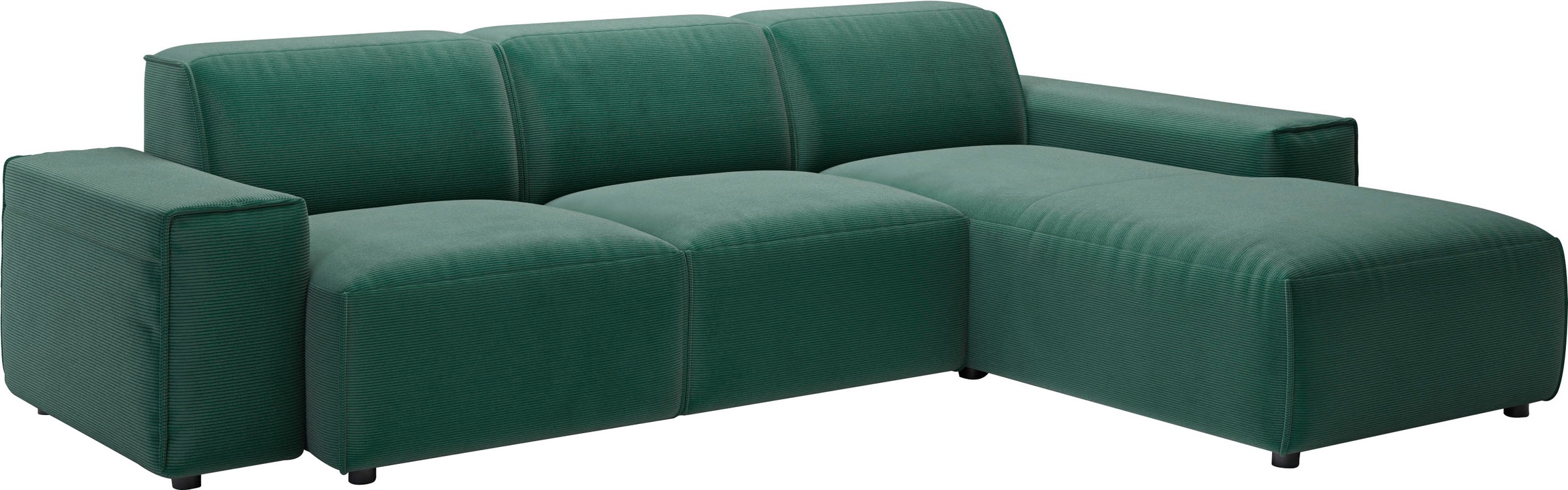 Thumbnail - andas Ecksofa "Glimminge L-Form auch in Breitcord, Feincord + Easy care-Bezug,", Breite 264, Zierkissen