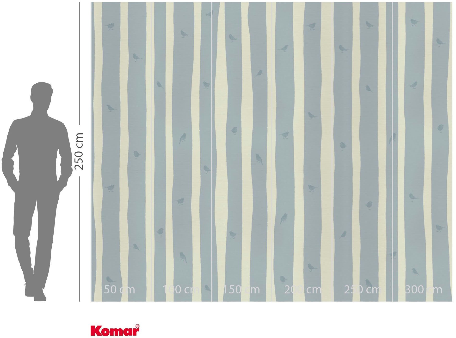 Komar Fototapete »Vlies Fototapete - Summertime Scandi - Größe 300 x 250 cm« Motiv | bedruckt glatt