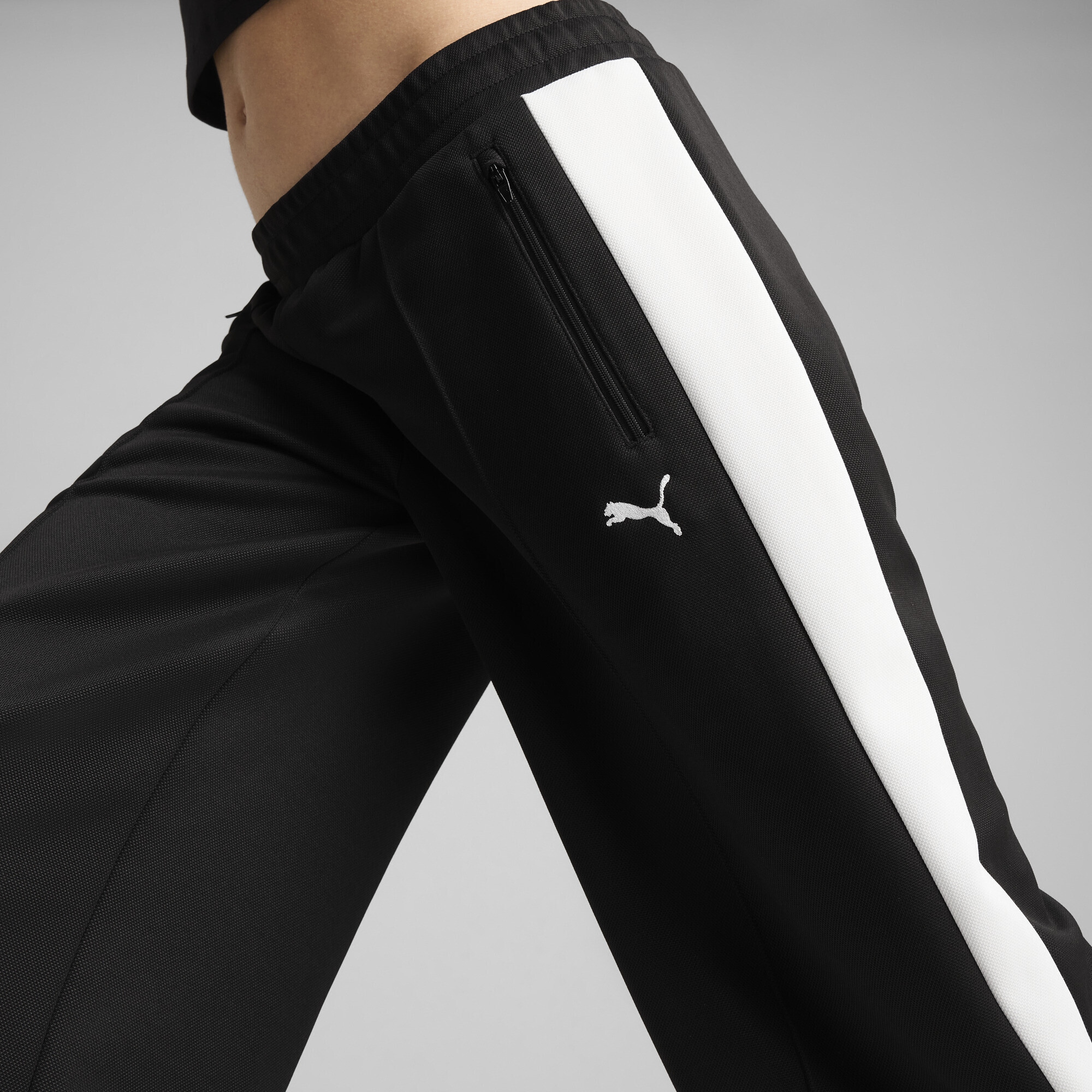 PUMA Sporthose »T7 Trainingshose mit niedrigem Bund Damen«