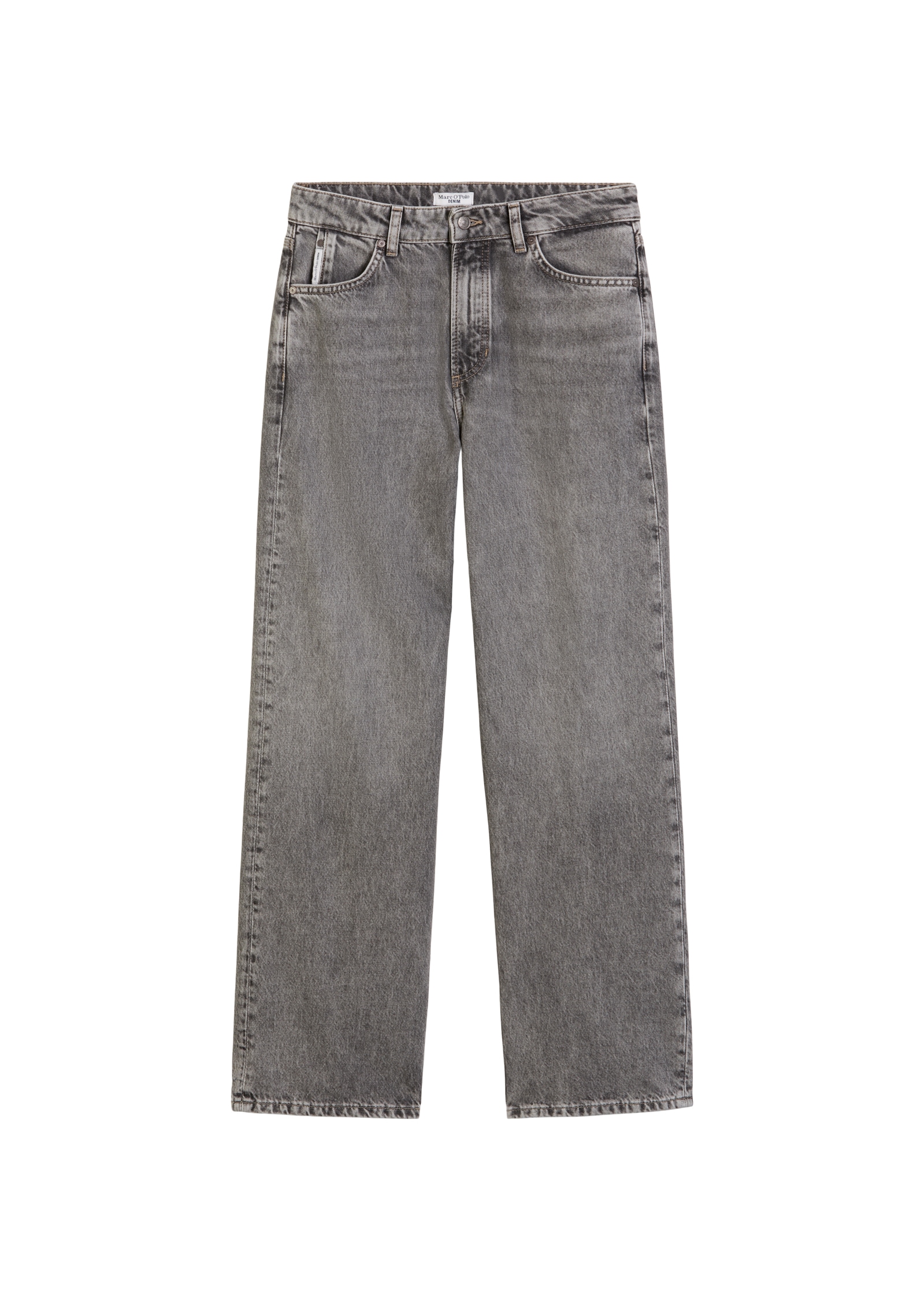 Marc OPolo DENIM Weite Jeans "Tomma", aus Bio-Baumwolle ohne Stretch, High günstig online kaufen