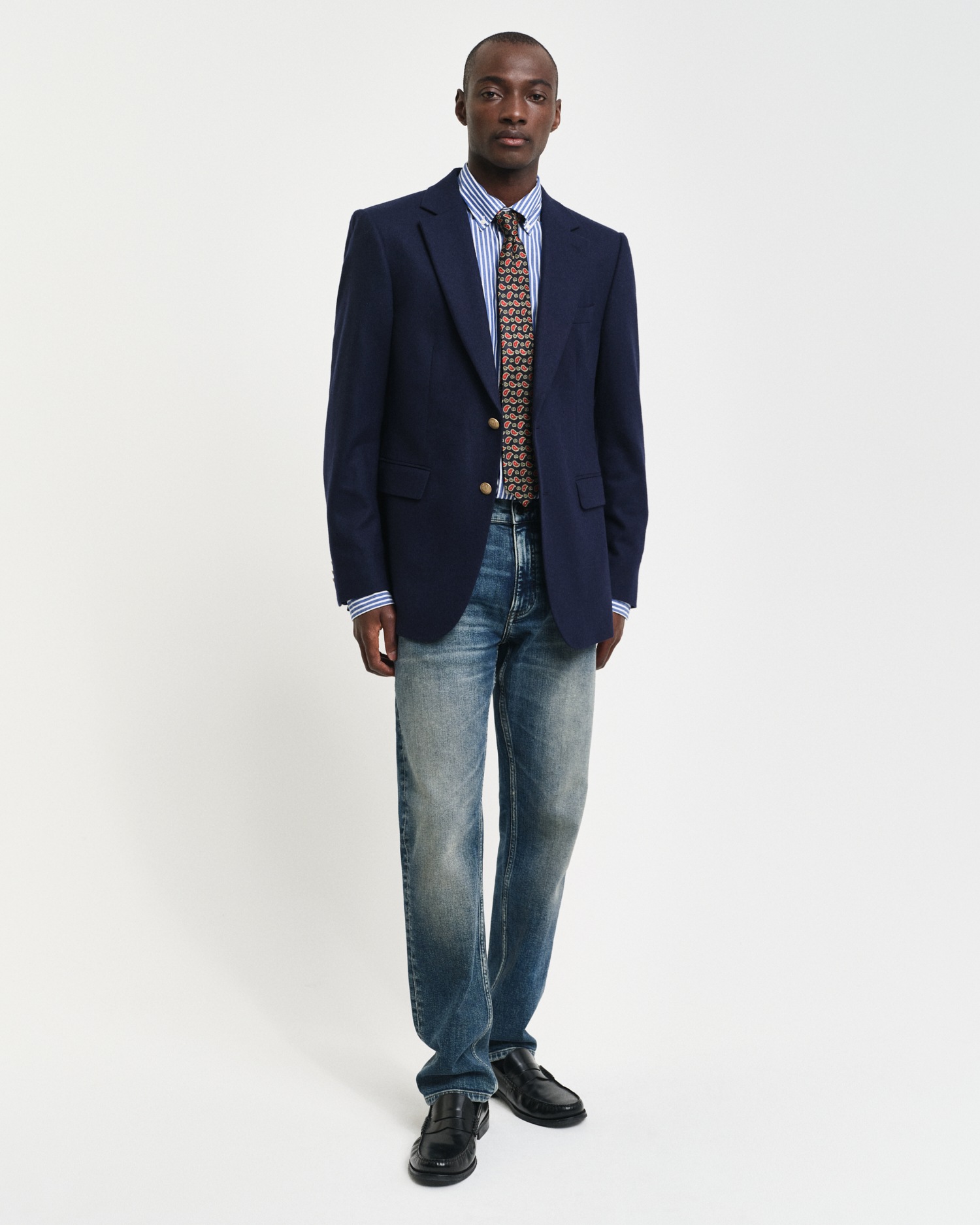 Gant Langarmhemd »SLIM POPLIN STRIPE SHIRT«