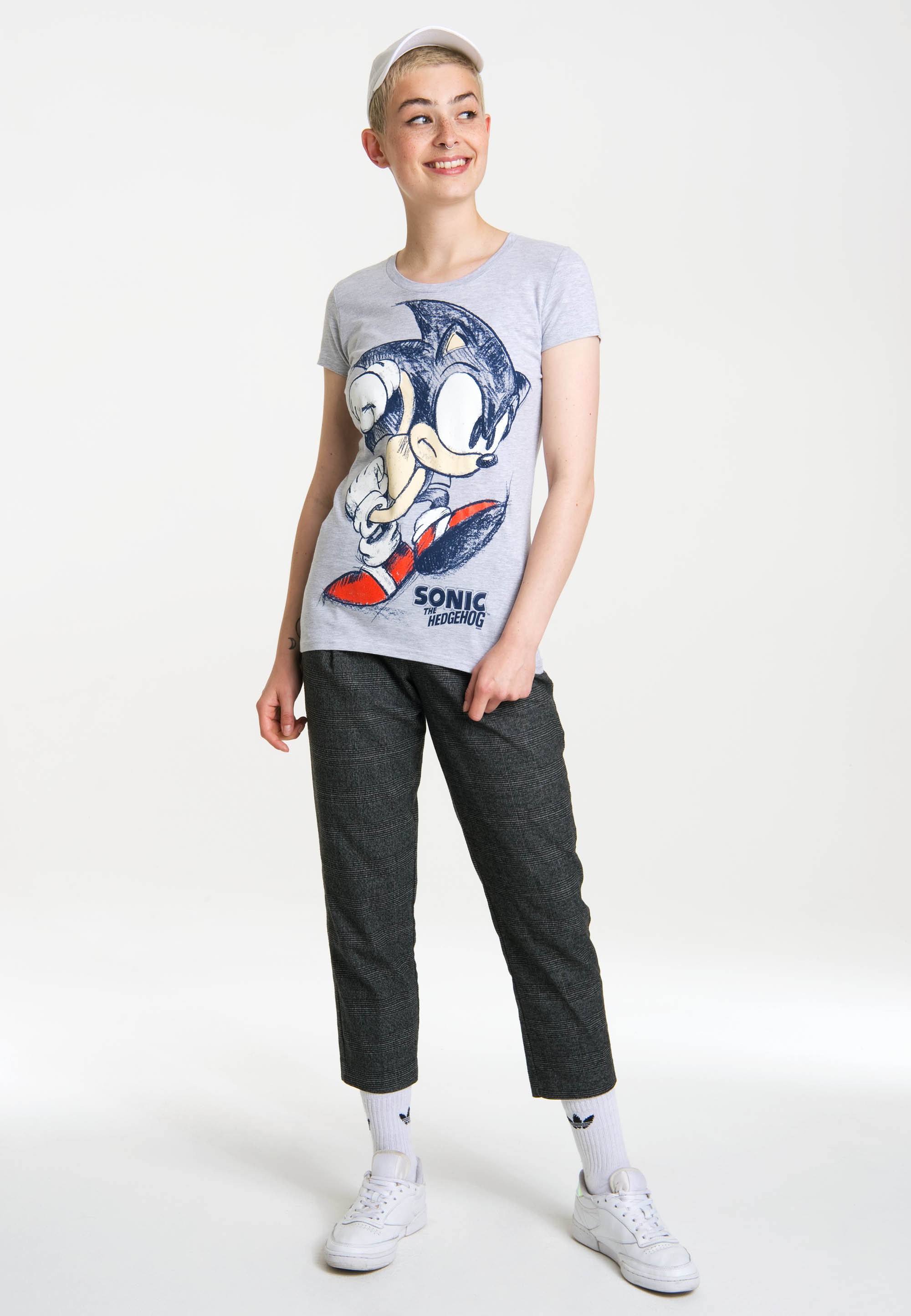 LOGOSHIRT T-Shirt, mit Sonic the Hedgehog Print