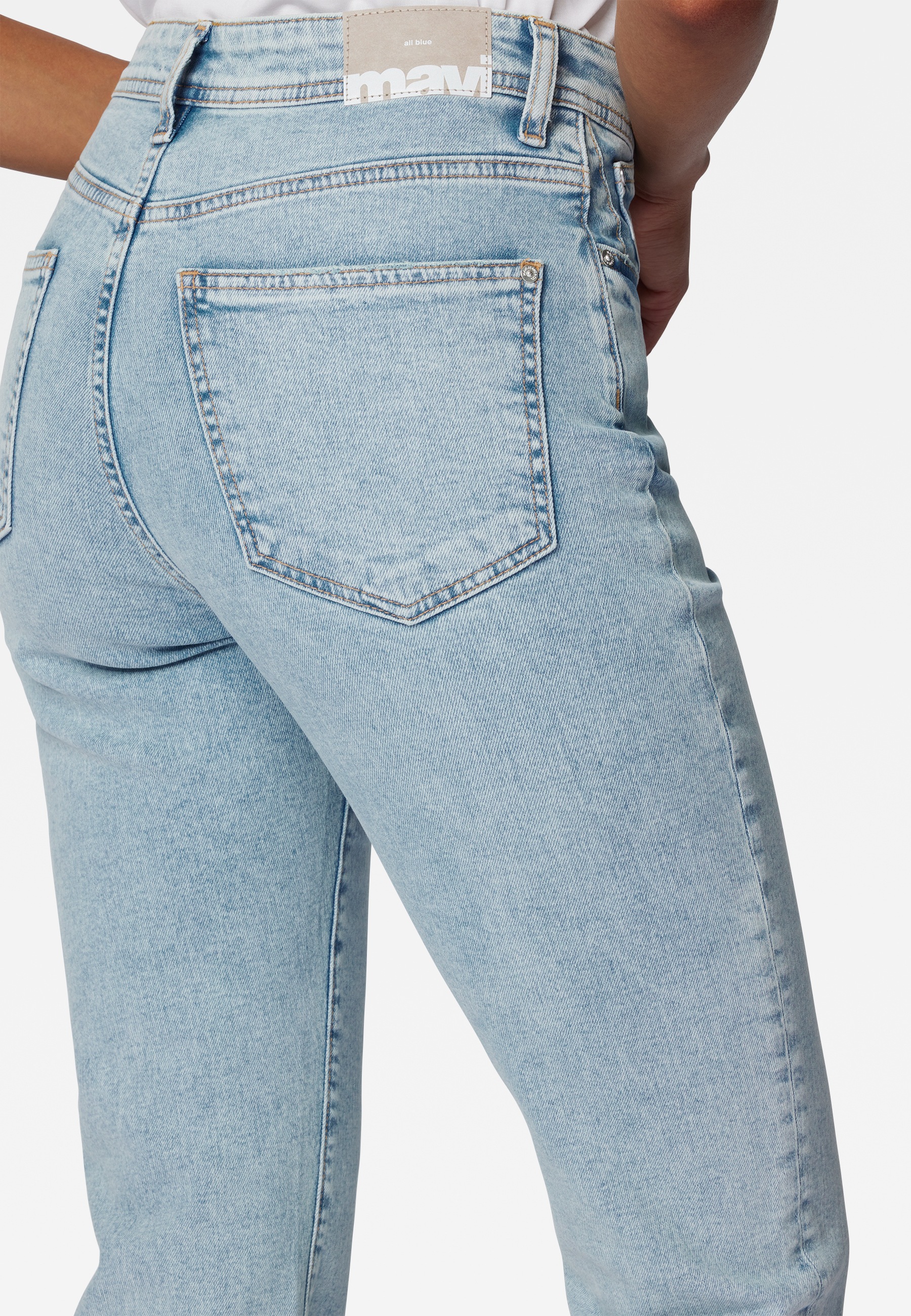 Mavi Straight-Jeans »NEW YORK«, gerde Form