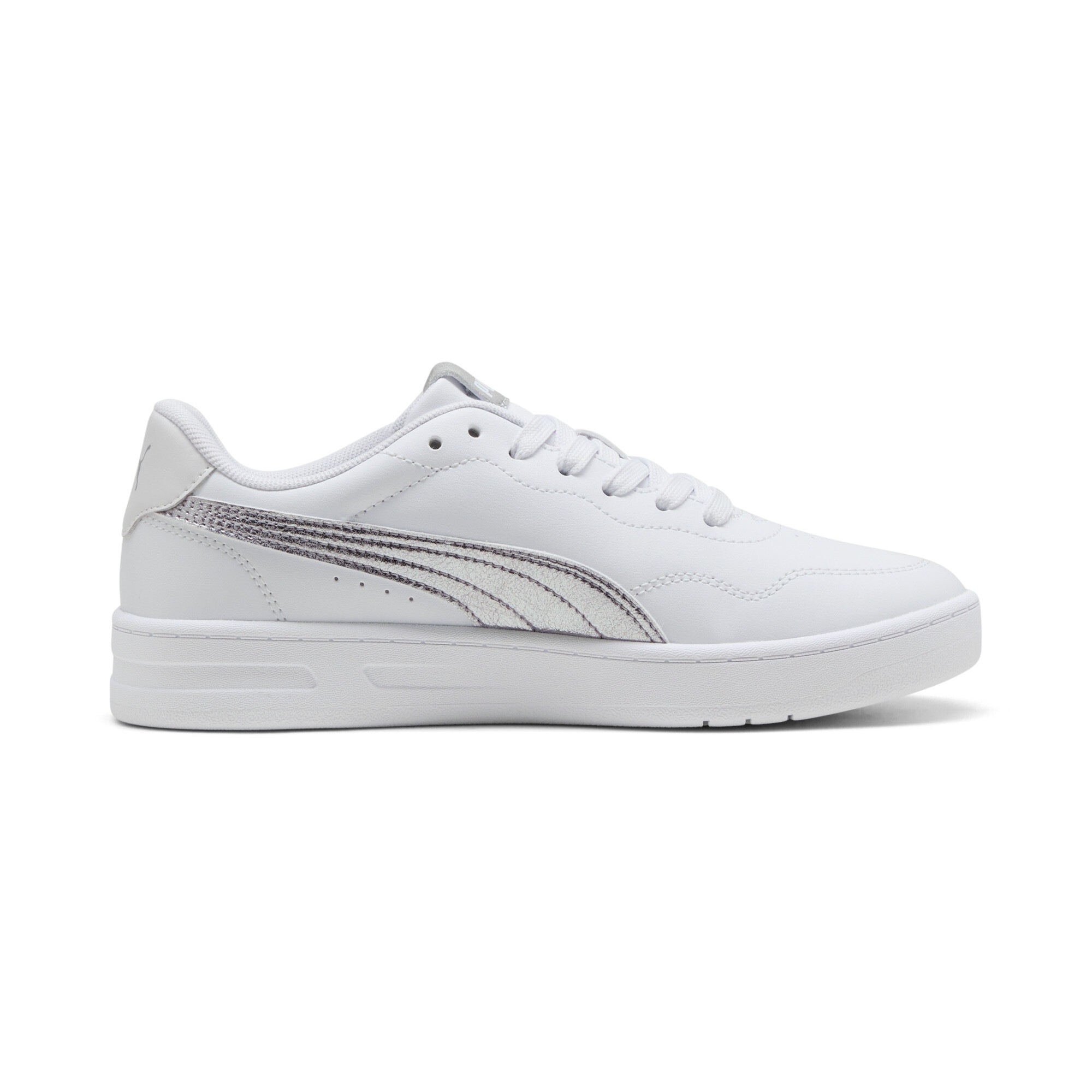 Thumbnail - PUMA Sneaker "COURT LALLY METALLIC WHISPER" atmungsaktives Innenmaterial aus Textil, Obermaterial aus Synthetik