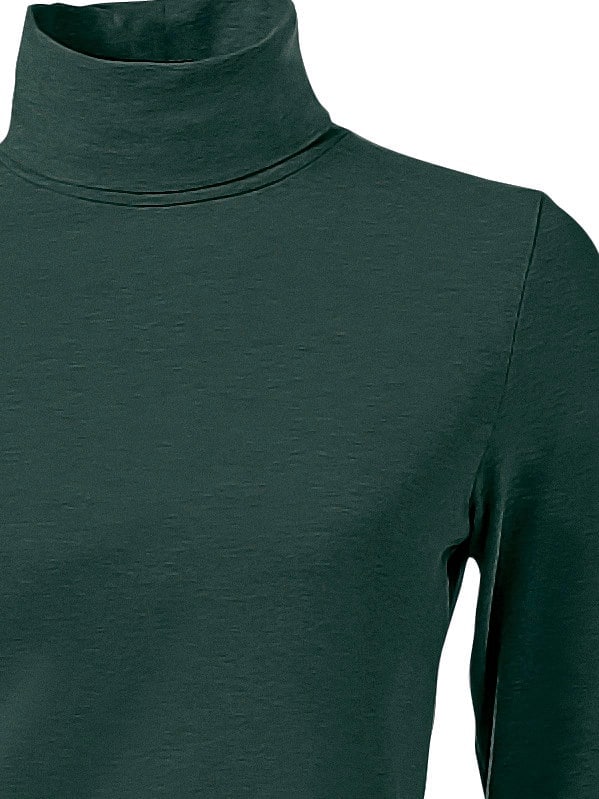 heine Rollkragenshirt »Rollkragen-Shirt«, (1 tlg.)