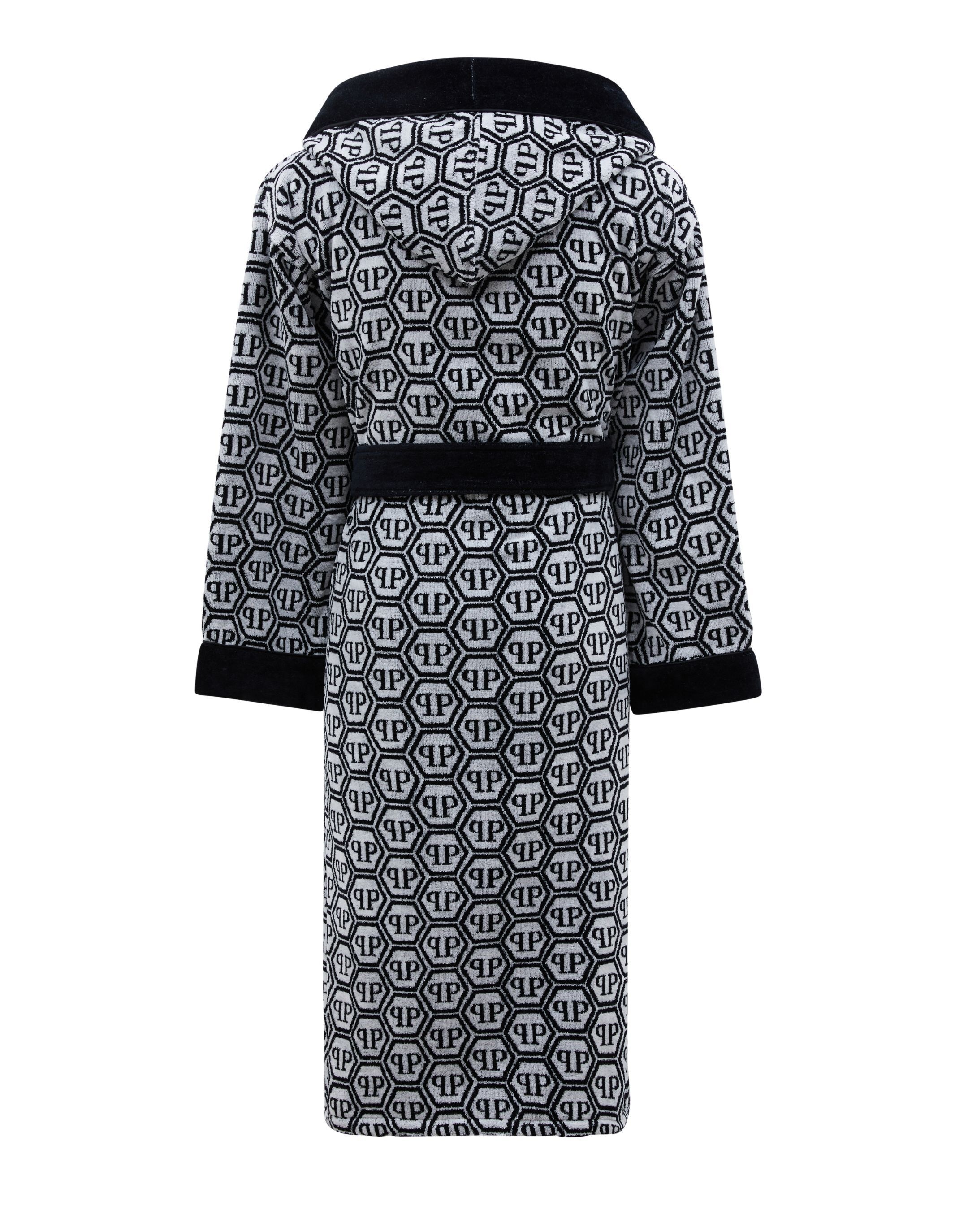 PHILIPP PLEIN Bademantel »Hooded Bathrobe PP«