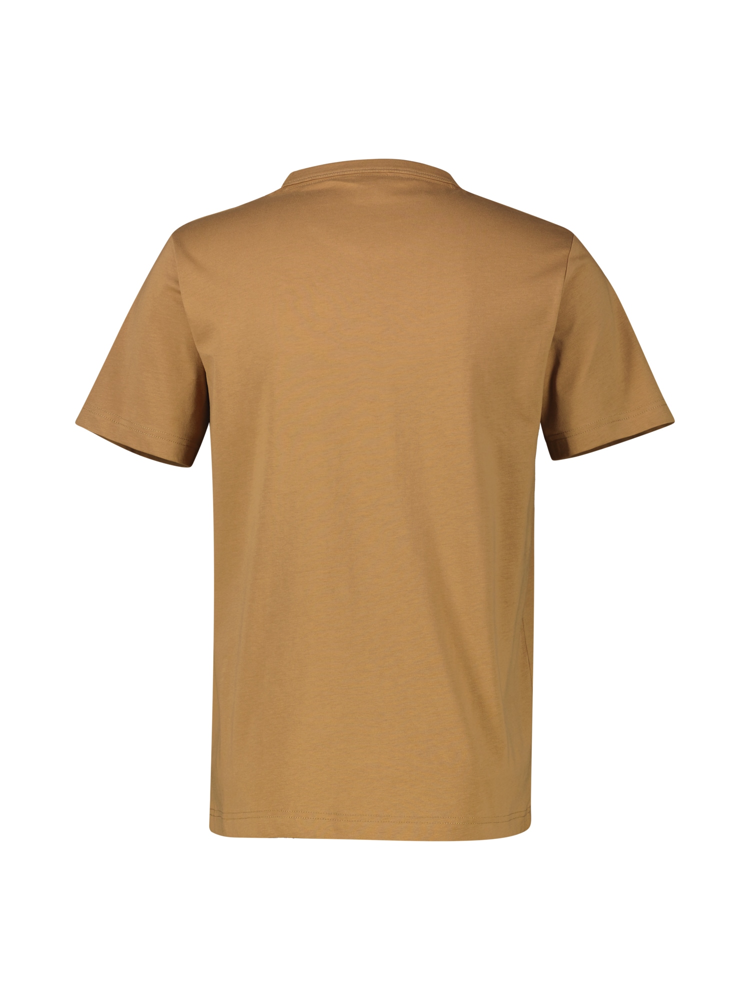LERROS T-Shirt »LERROS Unifarbenes T-Shirt mit Brustprint«