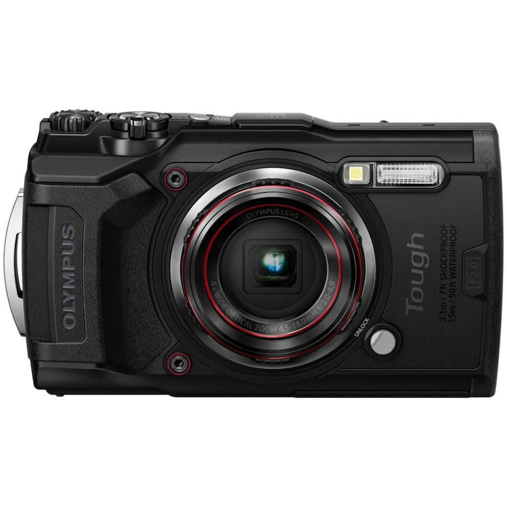 Olympus Outdoor-Kamera »Tough TG-6«, 12 MP, 4 fachx opt. Zoom, WLAN (Wi-Fi)