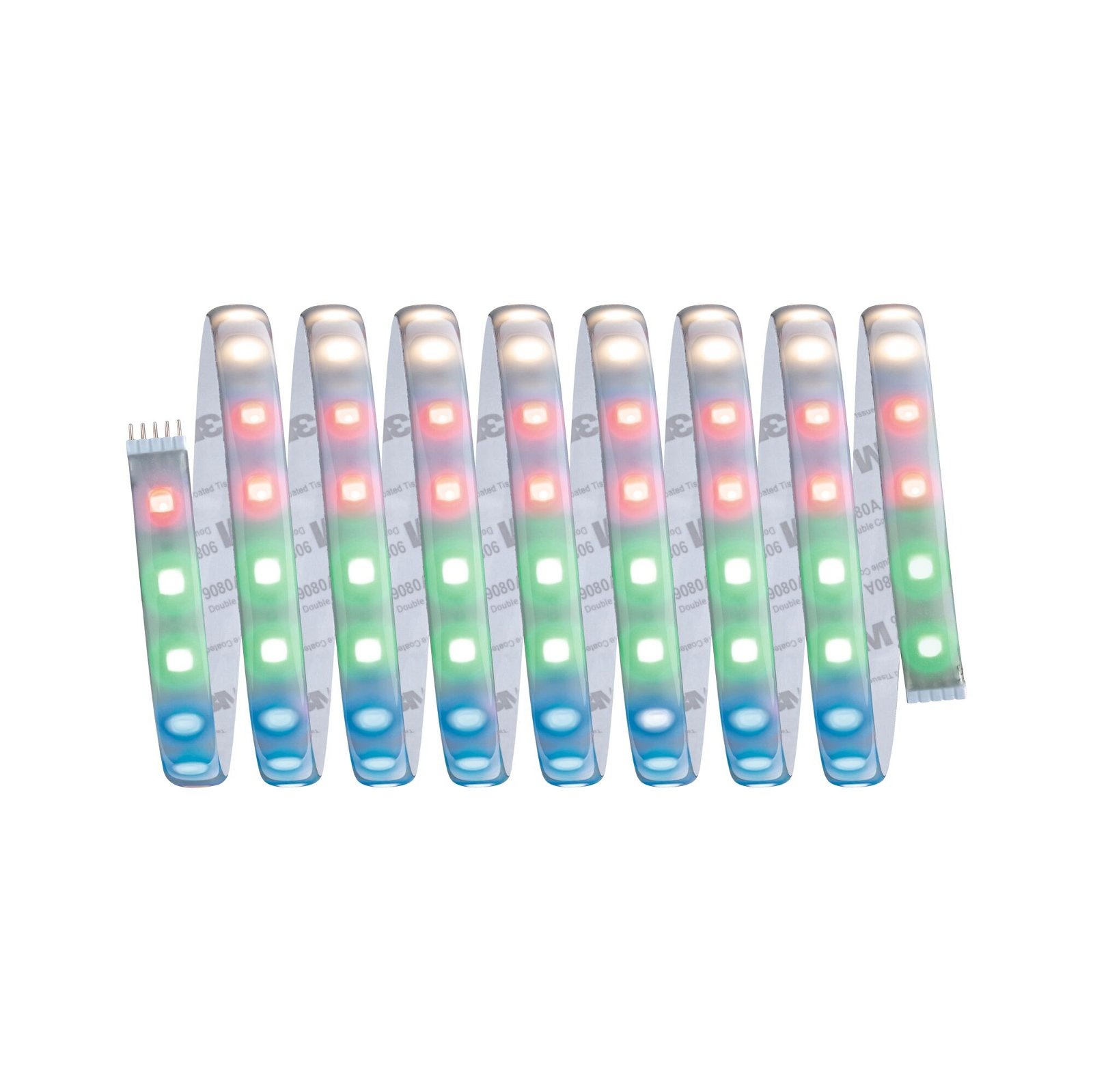 Paulmann LED-Streifen »MaxLED 500 Basisset 3m Cover 3000K 36W 230/24V 60VA Silber Kunststoff«, 1 St.-flammig, IP44