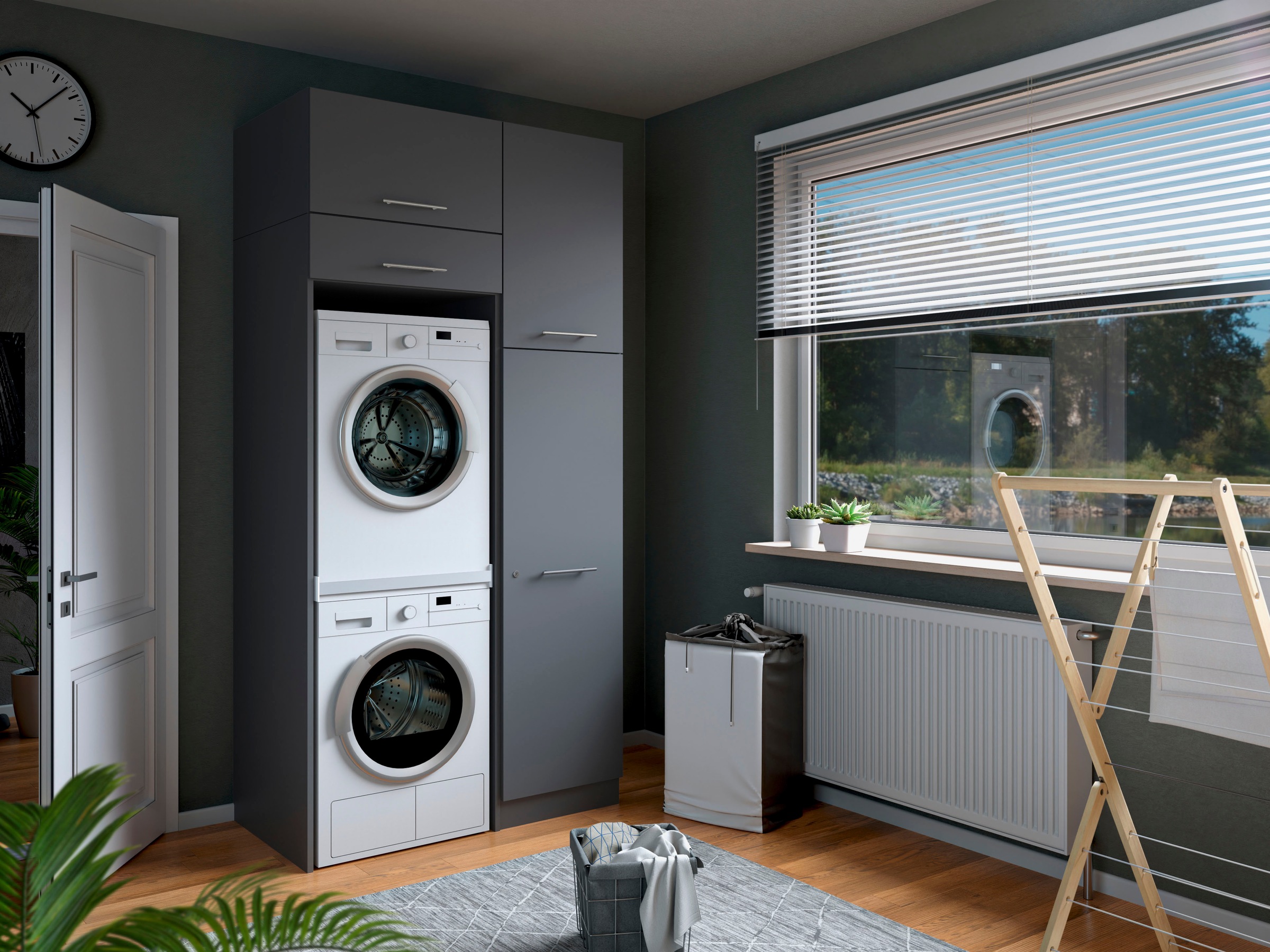 Laundreezy Mehrzweckschrank-Set "Laundreezy, 4-tlg. Mehrzweckschrank-Set B/ günstig online kaufen