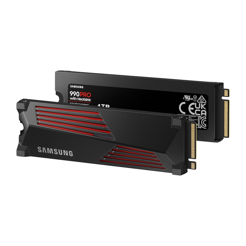 Samsung interne SSD »990 PRO Heatsink«, Anschluss M.2
