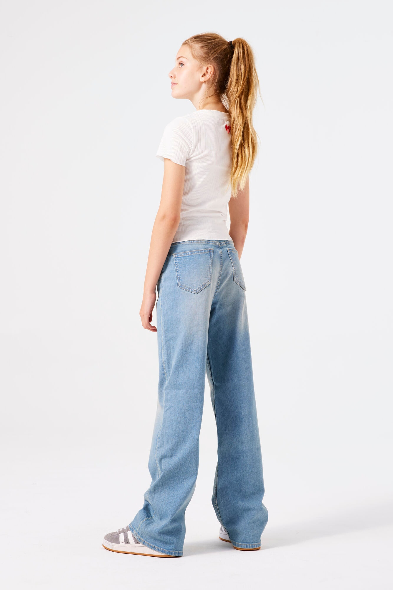 Garcia Straight-Jeans »Ilvy«, for Girls, mit weitem Bein