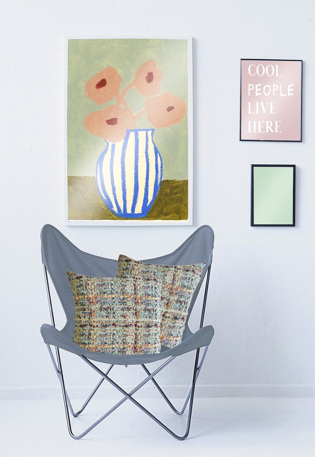 APELT Kissenhülle »Chalet« Rückseite Strukturuni / Wendekissen