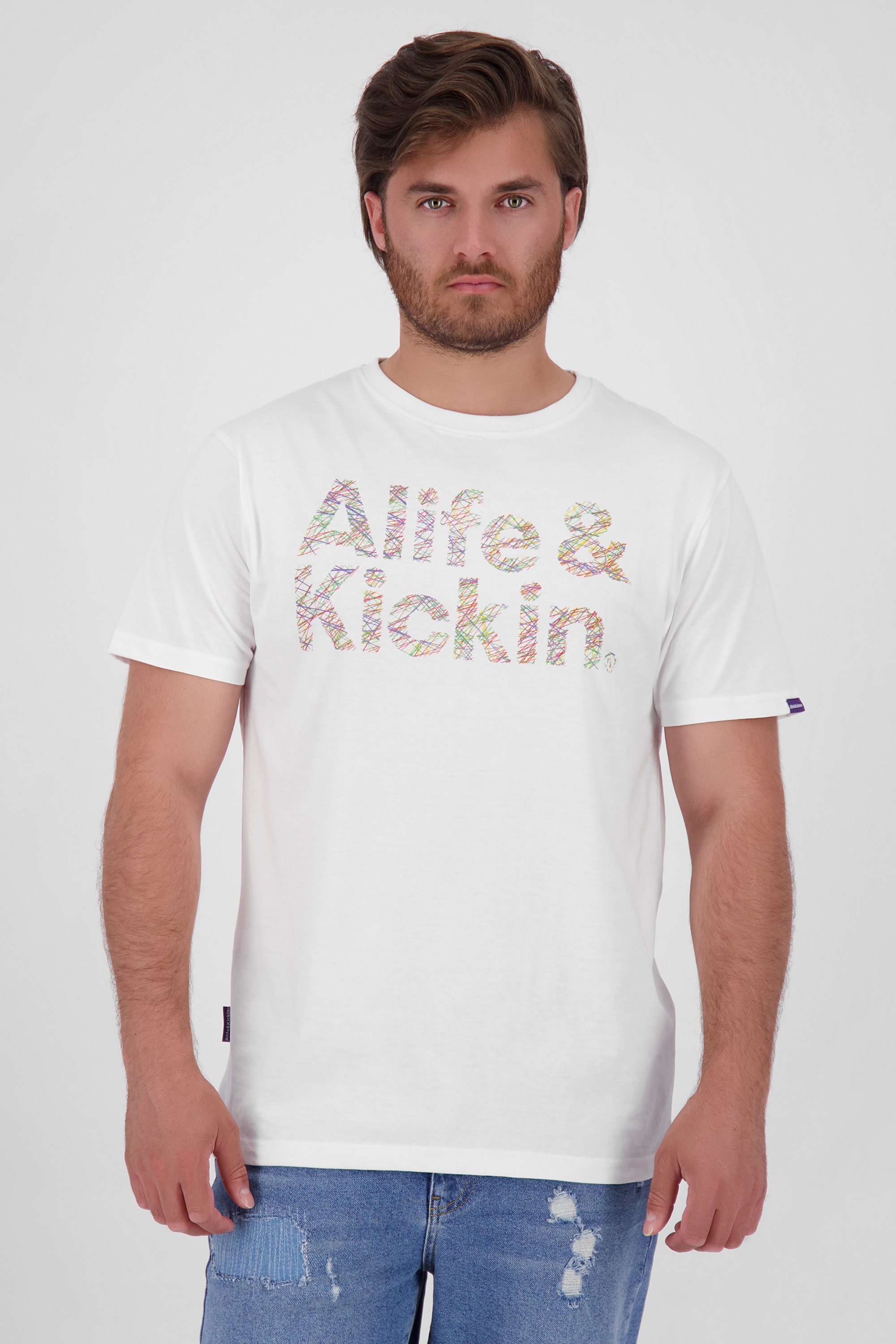 Alife & Kickin T-Shirt »ALIFE AND KICKIN Logo IconAK Shirt Herren T-Shirt«