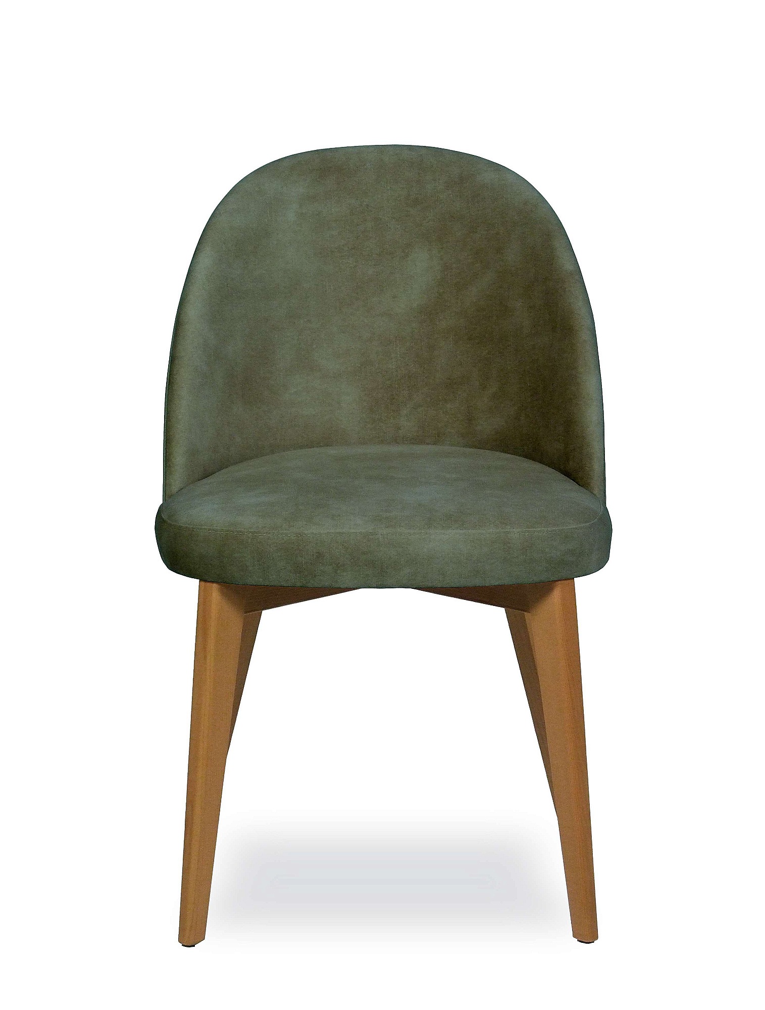 Home affaire 4-Fußstuhl »NUVOLA Stuhl,Armstuhl,Made in Italy,Massivholz,Samt,24 Farbvarianten« () 1 Stk.Esszimmerstuhl,schmutzabweisender Velours mit Wolkeneffekt