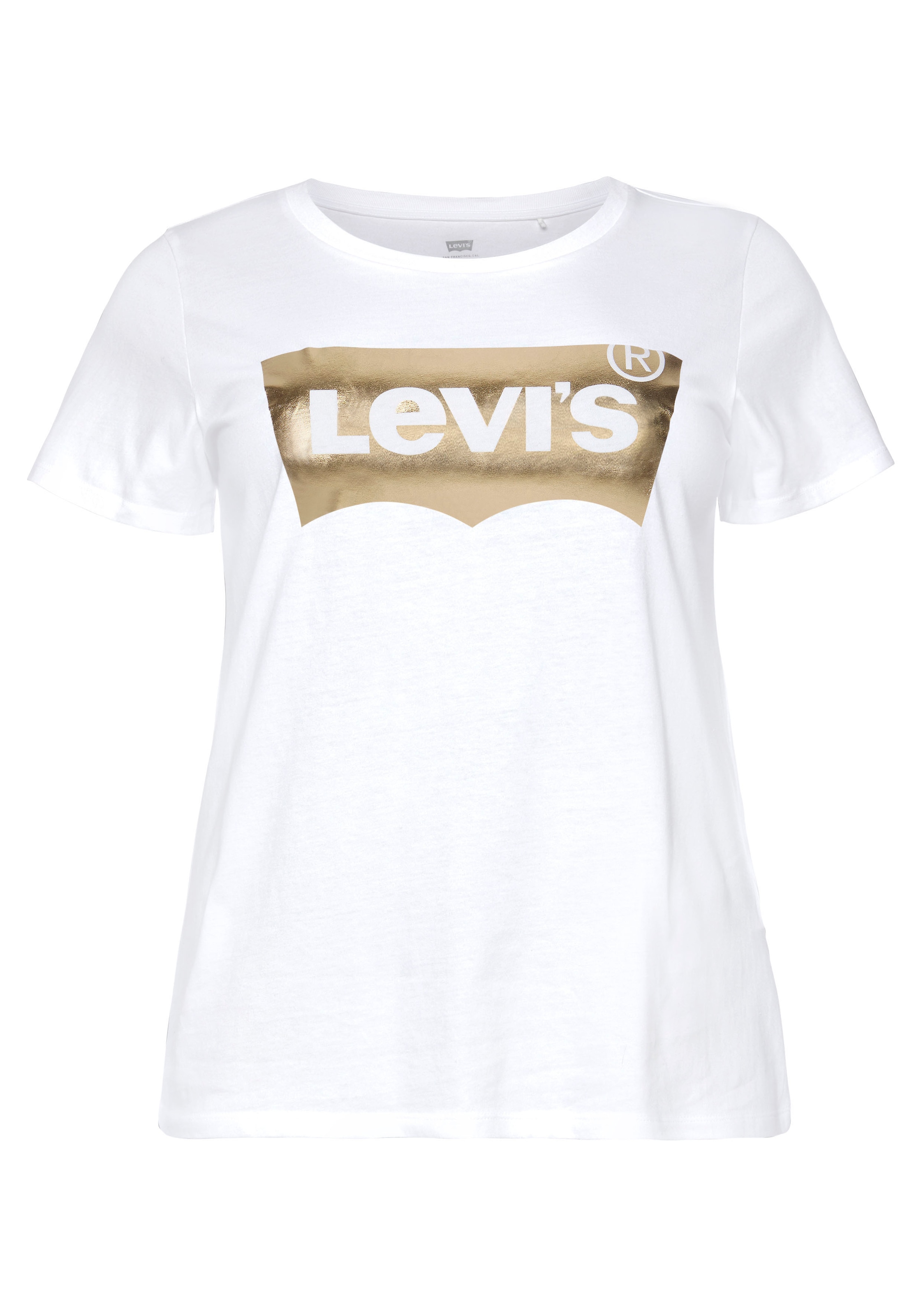 Levi's® Plus T-Shirt »PERFECT TEE« Figurumspielende Passform