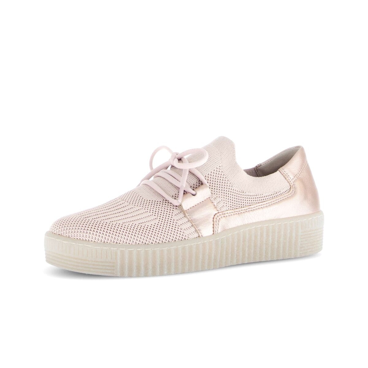 Gabor Sneaker "Sneaker low Materialmix Leder/Lederimitat" günstig online kaufen