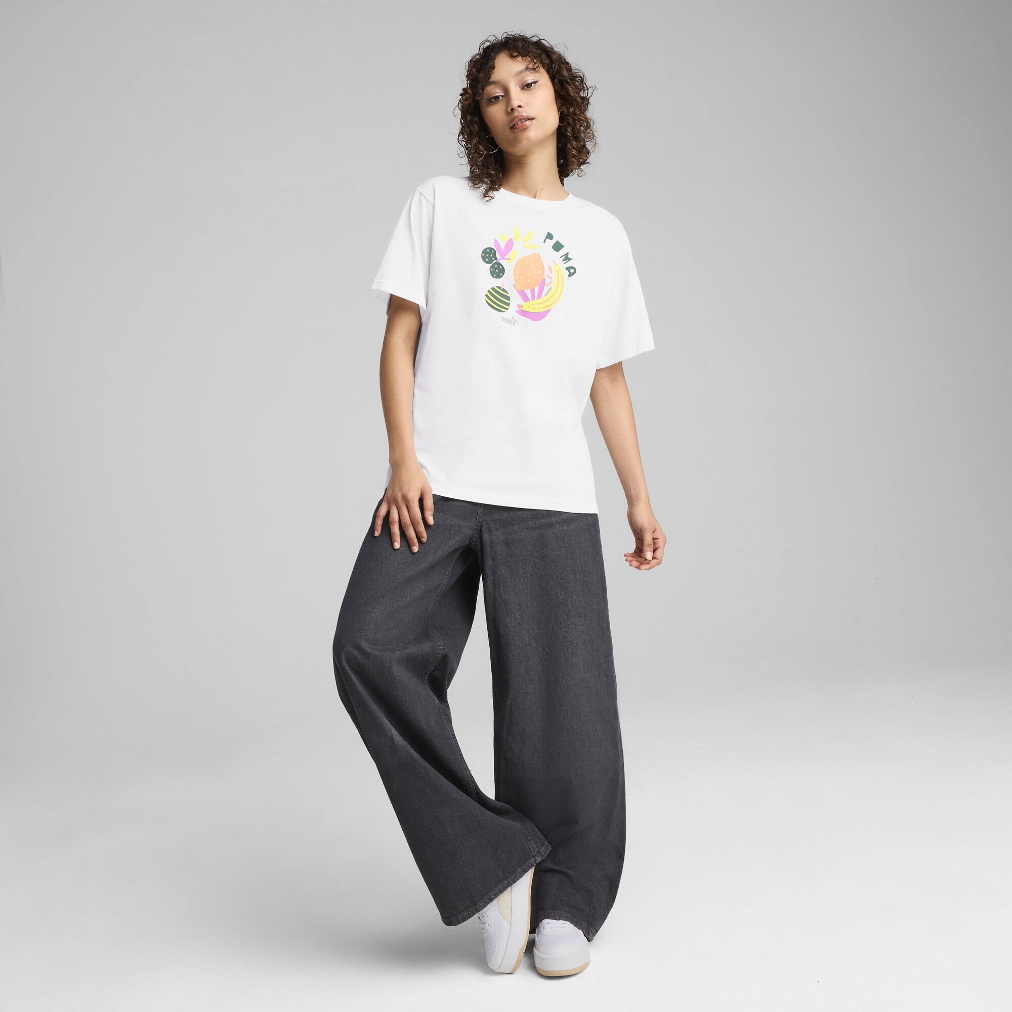 PUMA T-Shirt »GRAPHICS Relaxed Fruity T-Shirt Damen«