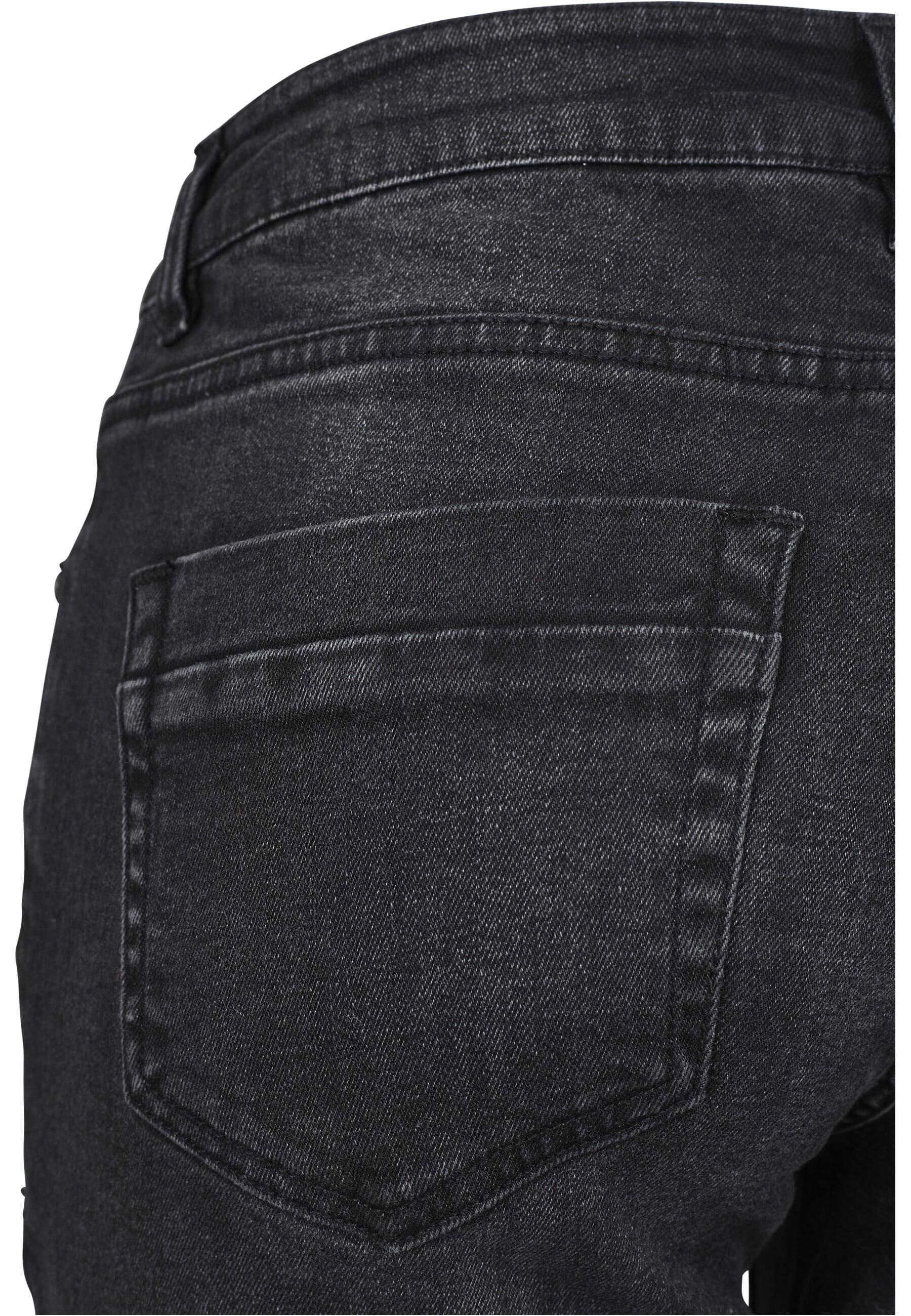 URBAN CLASSICS Bequeme Jeans »Urban Classics Damen Ladies Denim Lace Up Skinny Pants«, (1 tlg.)