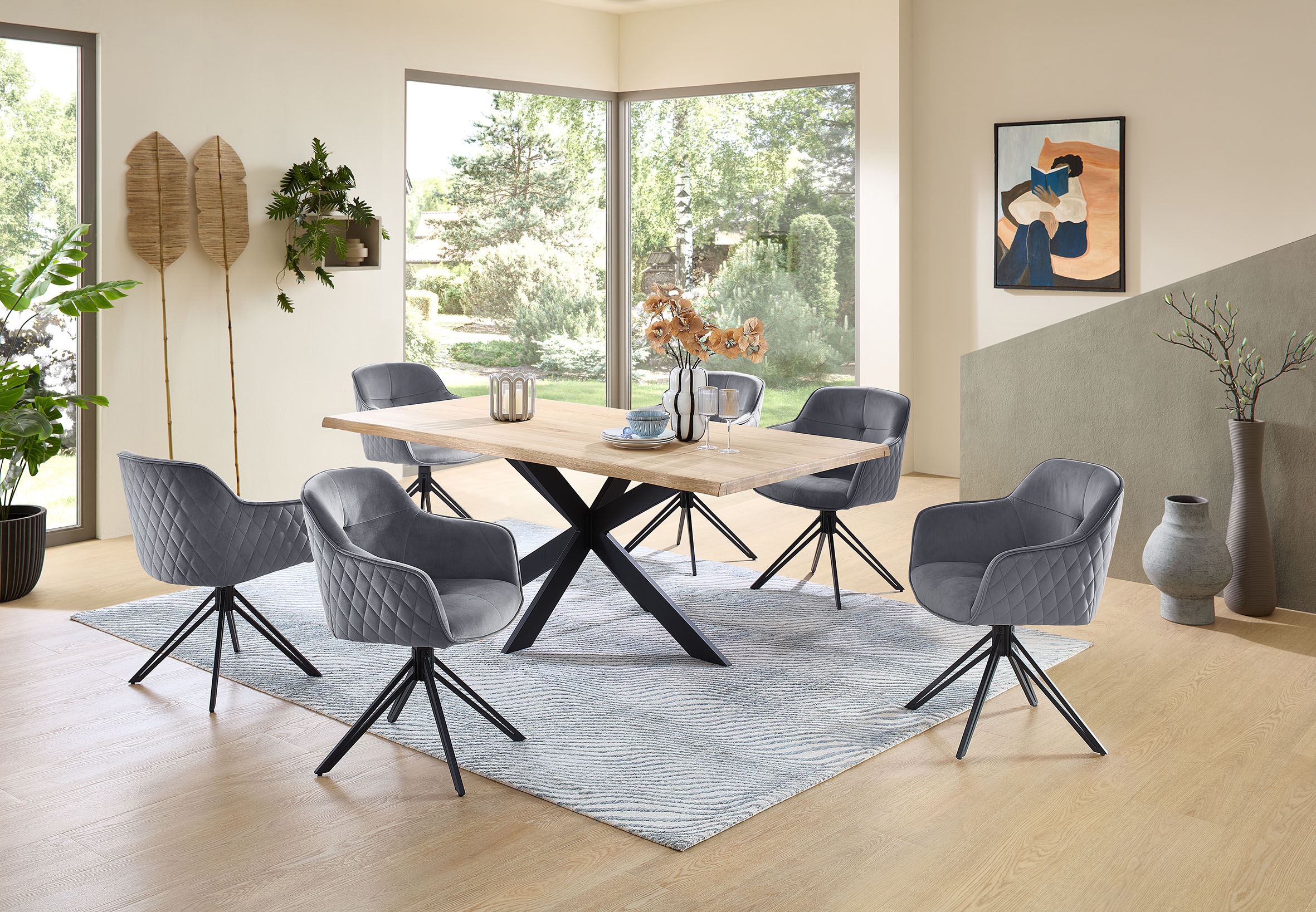 Stolkom Armlehnstuhl »Emma« (Packung) 1 Stk.180 grad drehbar mit Auto-Return