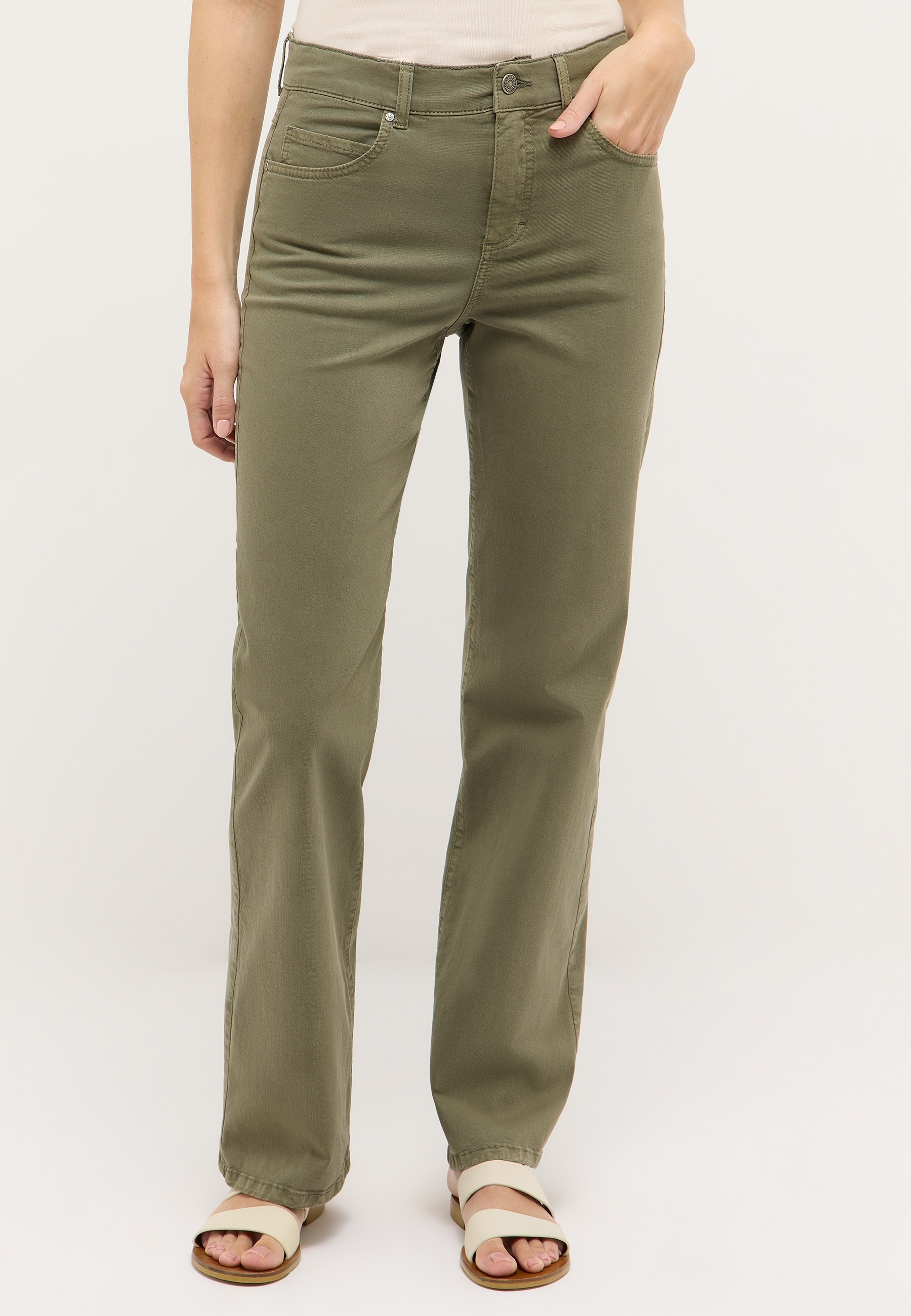 ANGELS 5-Pocket-Jeans "Style Straight Lara" mit Stretch günstig online kaufen