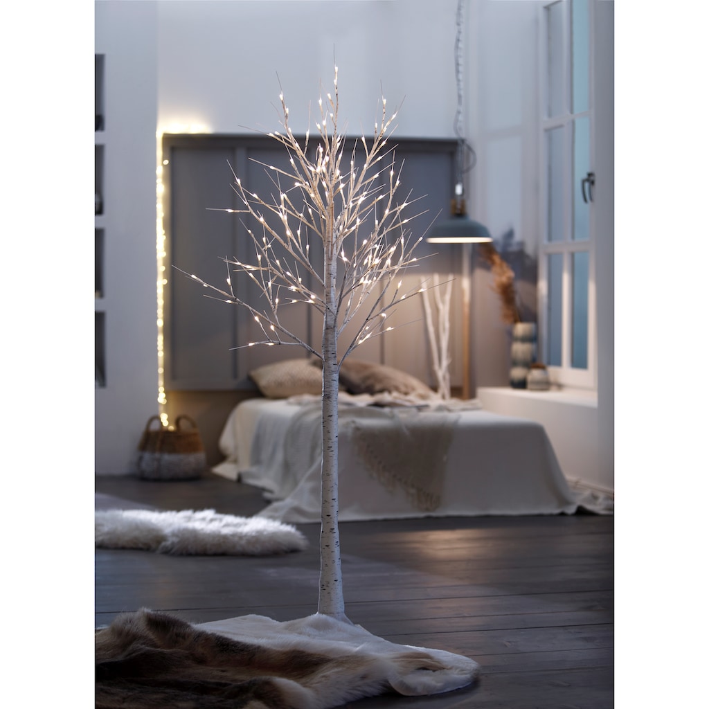 my home LED Baum »Birkenbaum«, 156 flammig-flammig