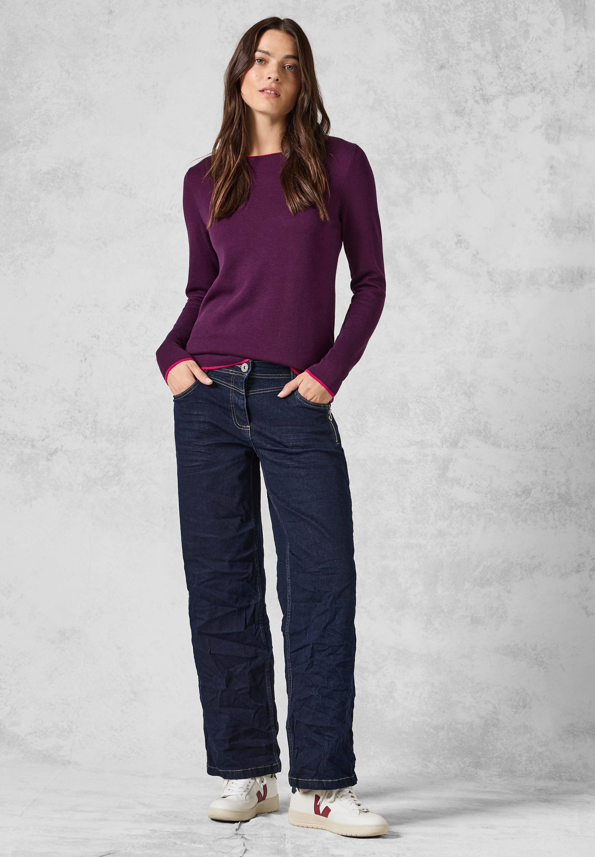 Cecil Strickpullover, mit U-Boot-Ausschnitt