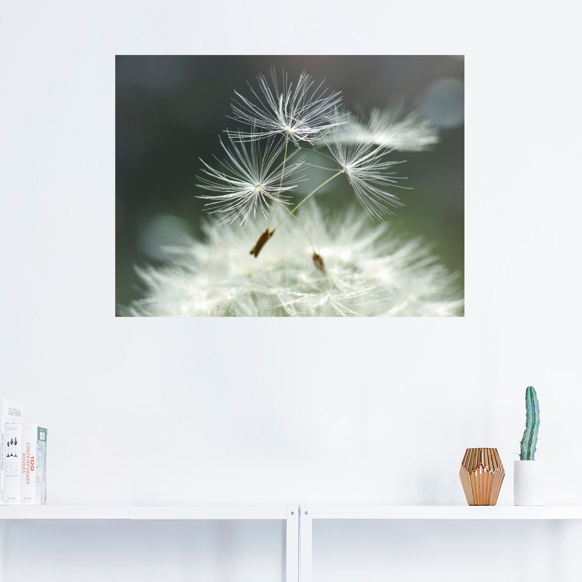 Artland Wandbild "Pusteblume Facility", Blumen, (1 St.), als Alubild, Outdo günstig online kaufen