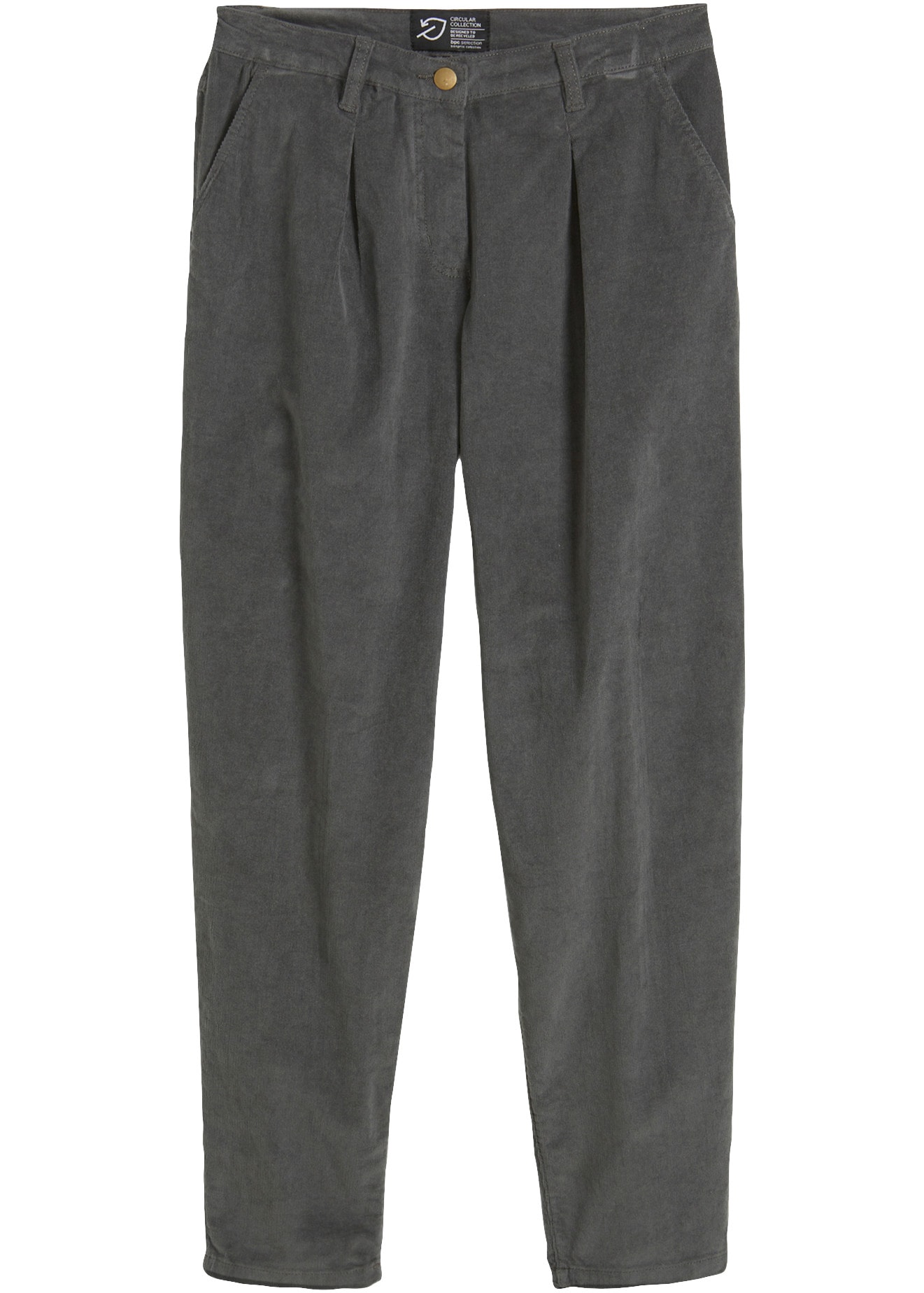 bonprix Cordhose  Loose Fit, mit Cordstruktur, aus Baumwolle und Elasthan