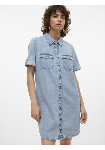 Jeanskleid »VMJENNIE SS SHORT DENIM DRESS NOOS«