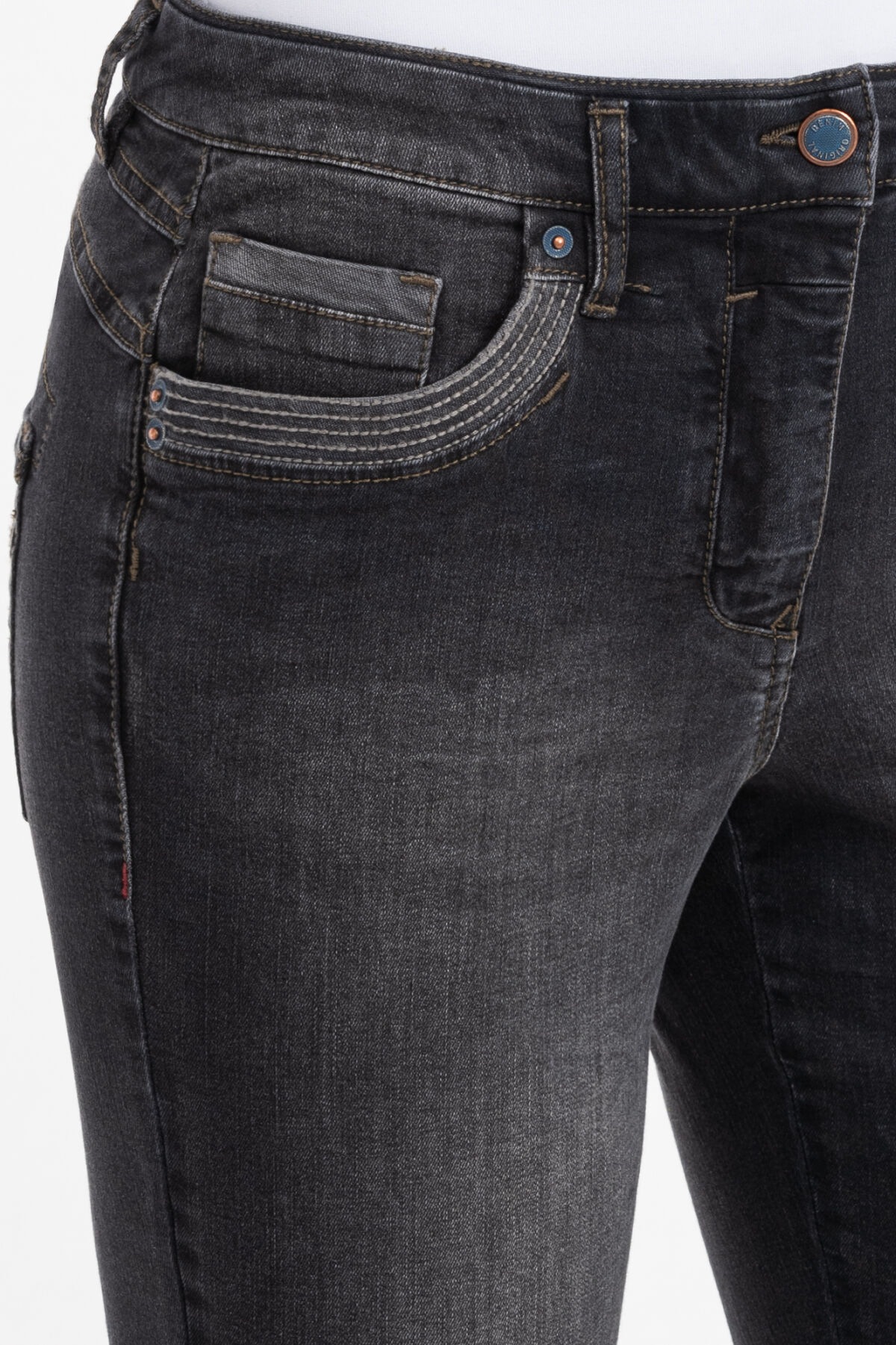 Recover Pants Slim-fit-Jeans »Luna«, mit Stickerei auf den Gesäßtaschen