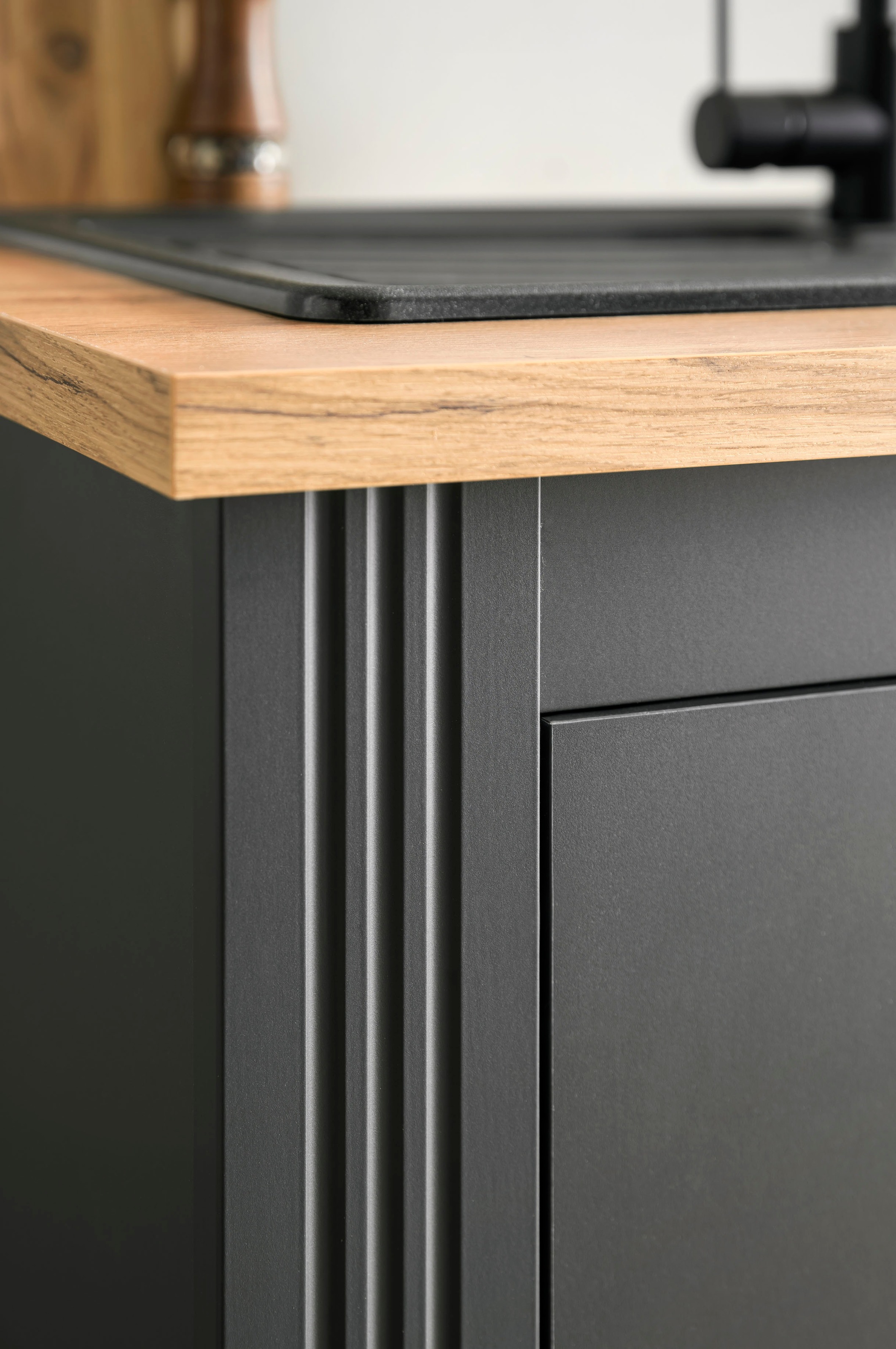 KOCHSTATION Unterschrank »Westminster«, im romantischen Landhausstil, Breite 100 cm