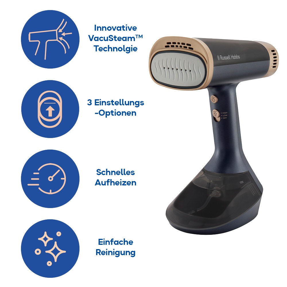 RUSSELL HOBBS Dampfbügeleisen "28550-56, VacuSteam Dampfbürste," 1400 W 1.4 günstig online kaufen